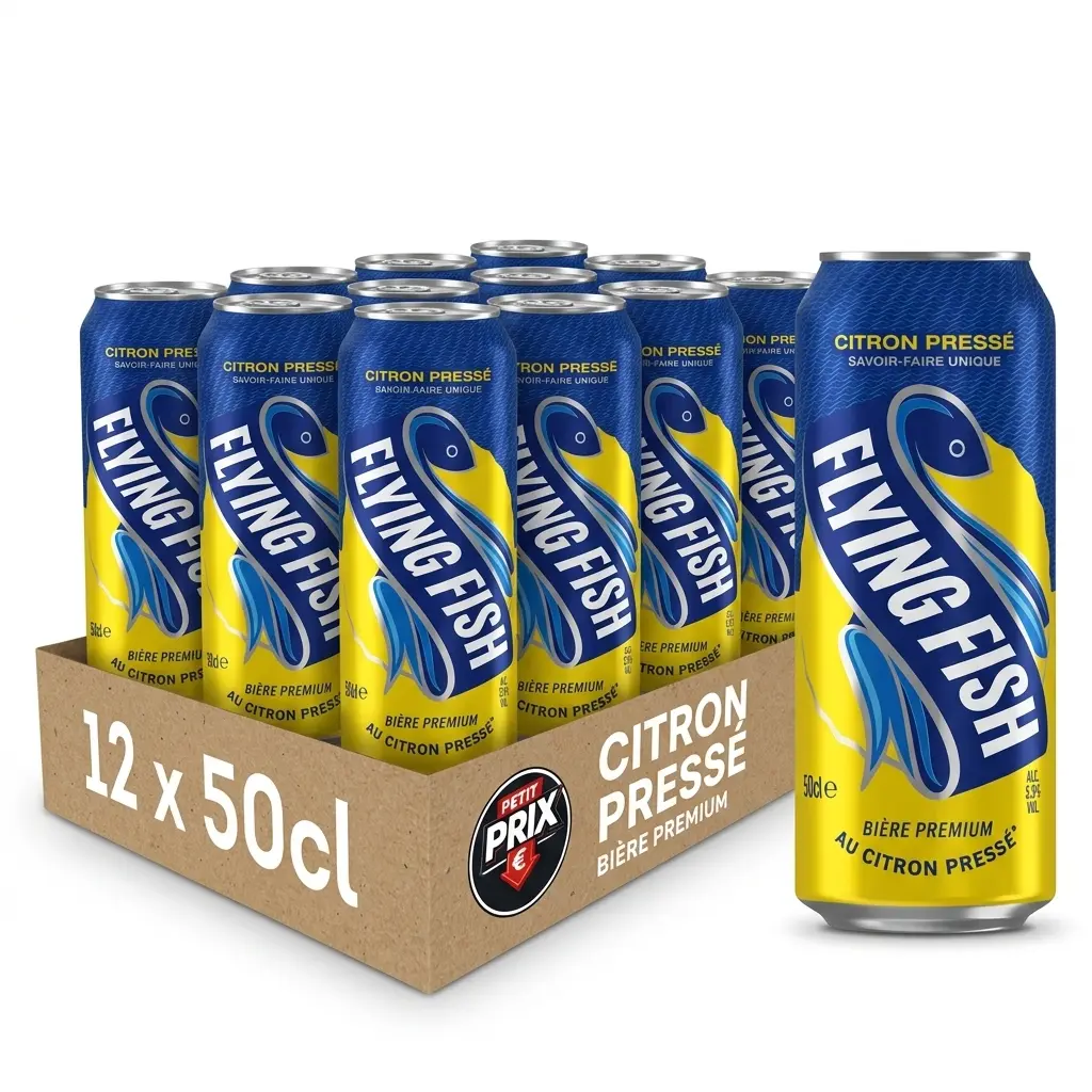 [FLY001] Flying Fish Citron Pressé Canette 12x50 Cl