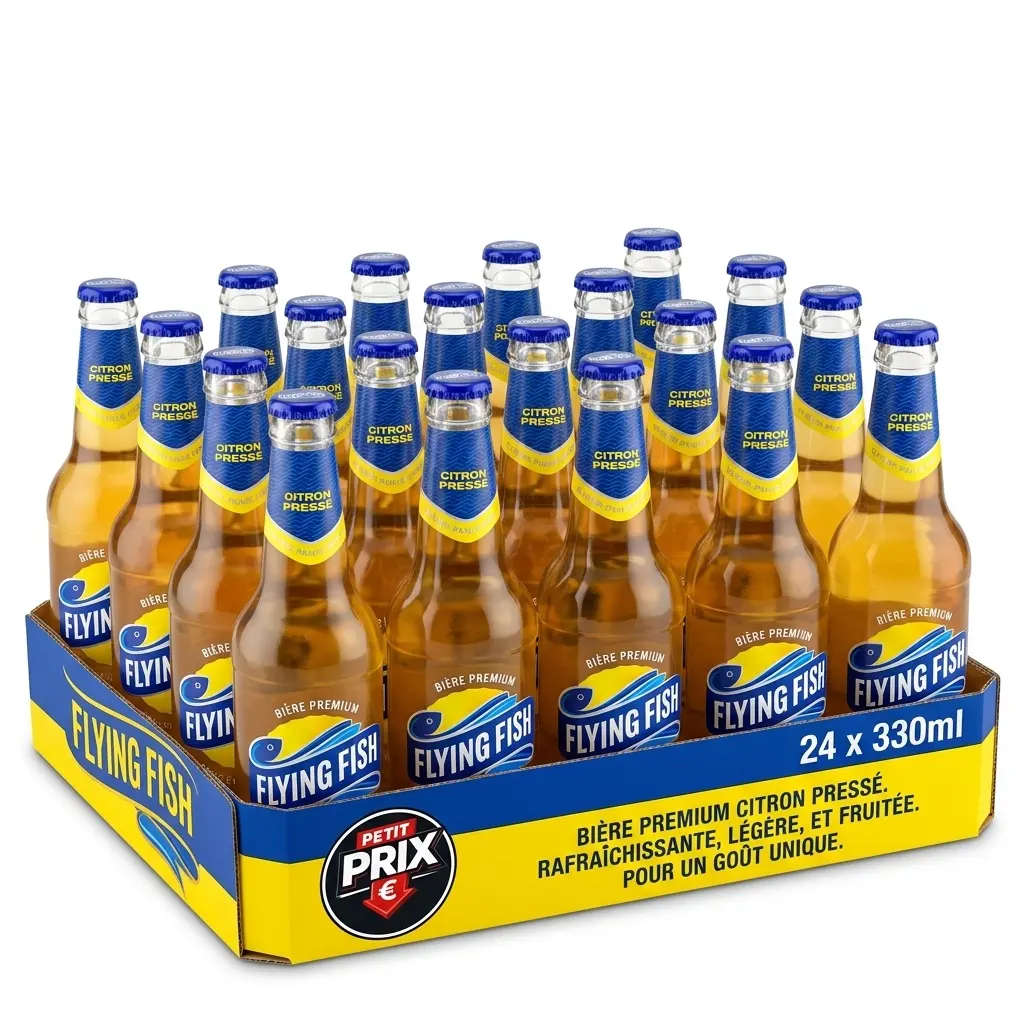 [FLY002] Flying Fish Citron Pressé Bière Bouteille 24x33 Cl