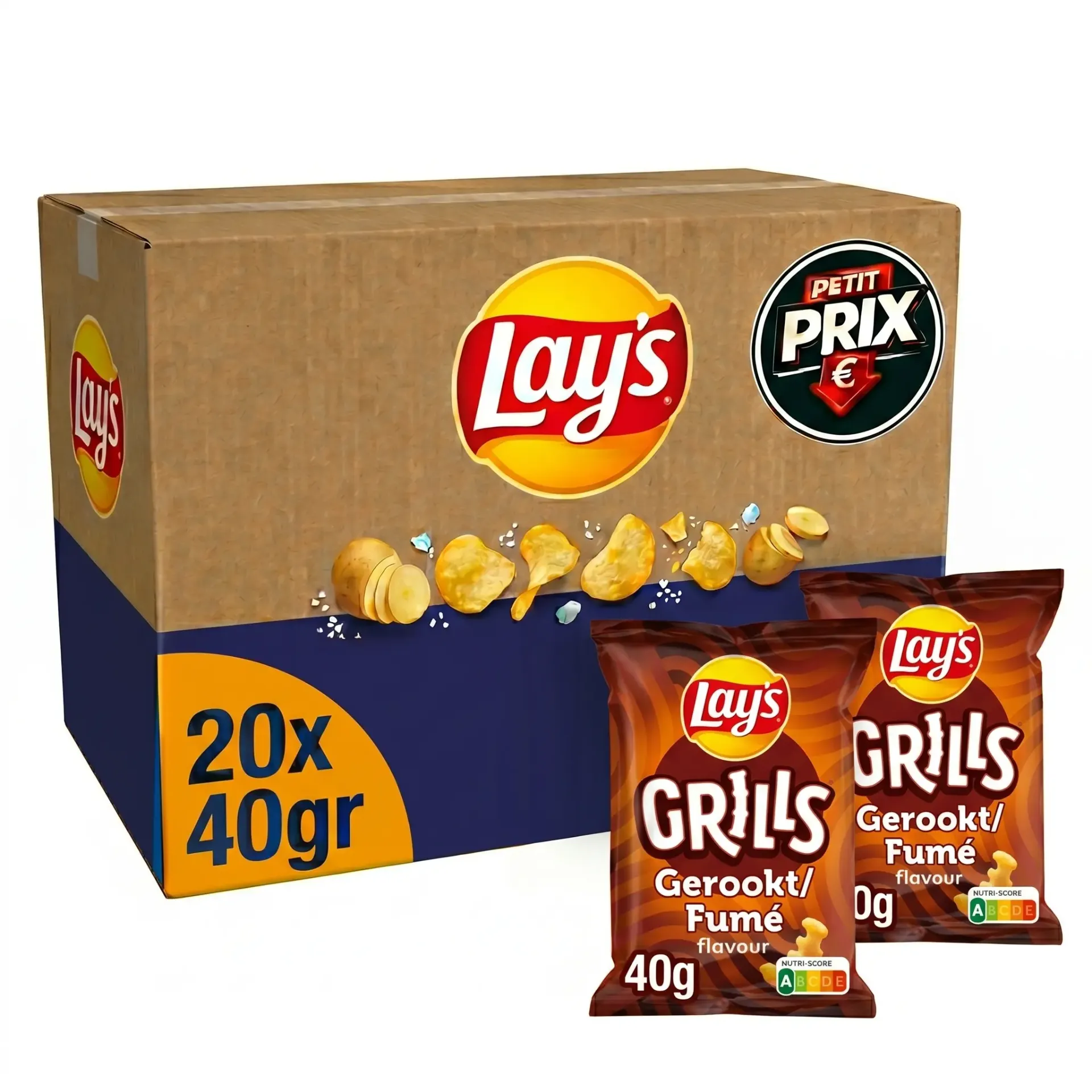 Lay's Grills Chips 20x40 Gr