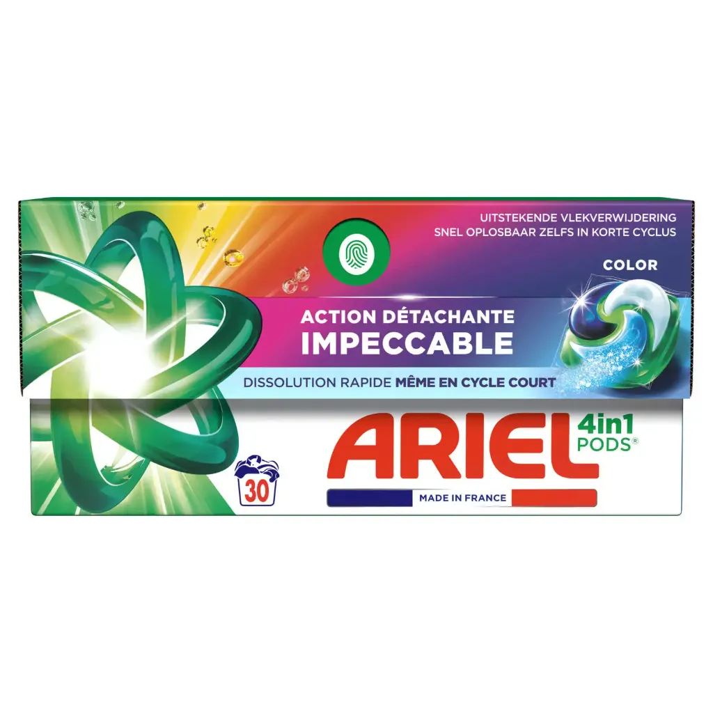 Ariel Couleurs Lessive Pods 30 Doses