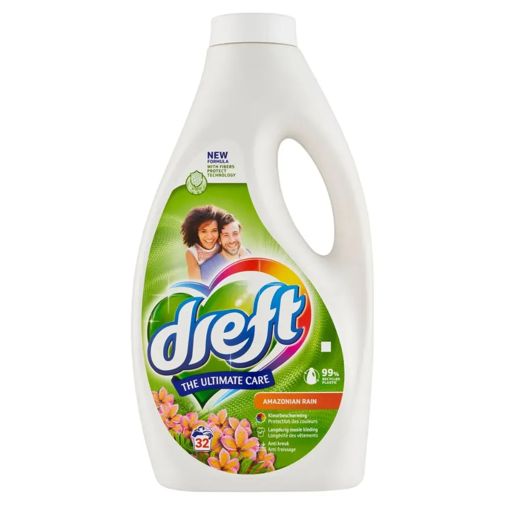 Dreft Pluie Amazonienne Lessive Liquide 32 Doses