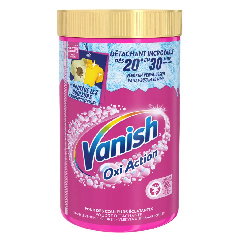Vanish Oxi Action Couleurs Poudre Détachante 1,41 Kg