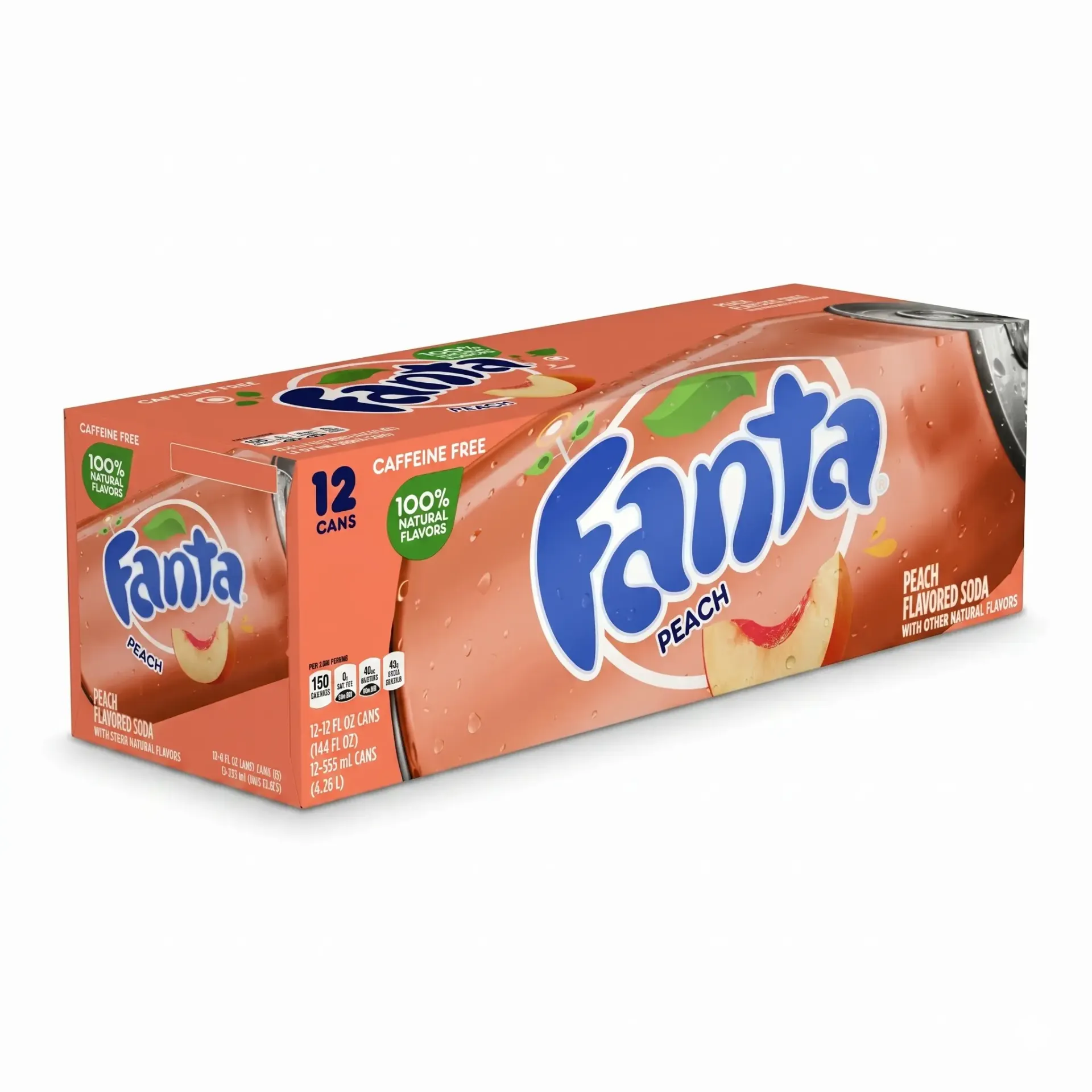 Fanta Peach US Canette 12x355 Ml