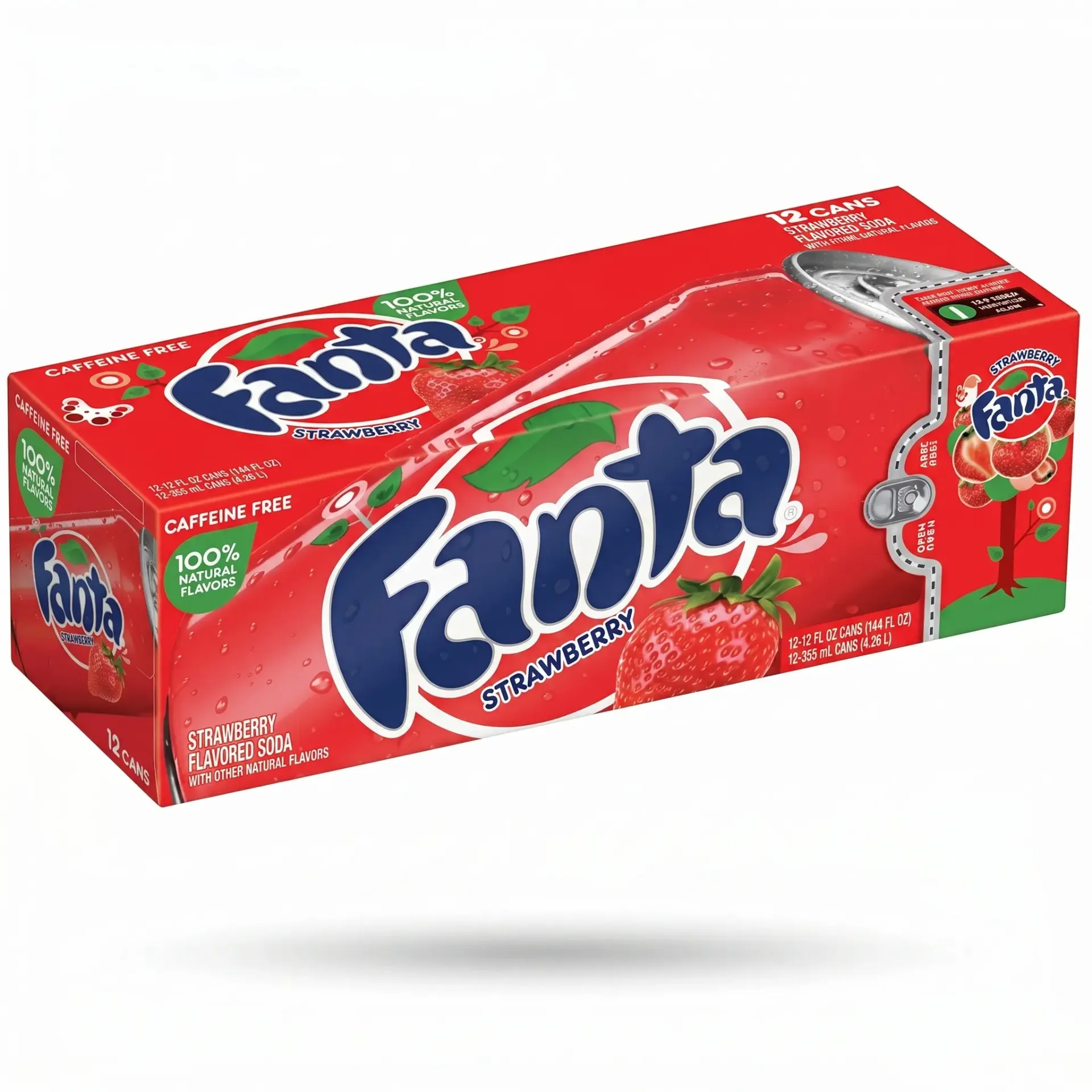 Fanta Strawberry US Canette 12x355 Ml