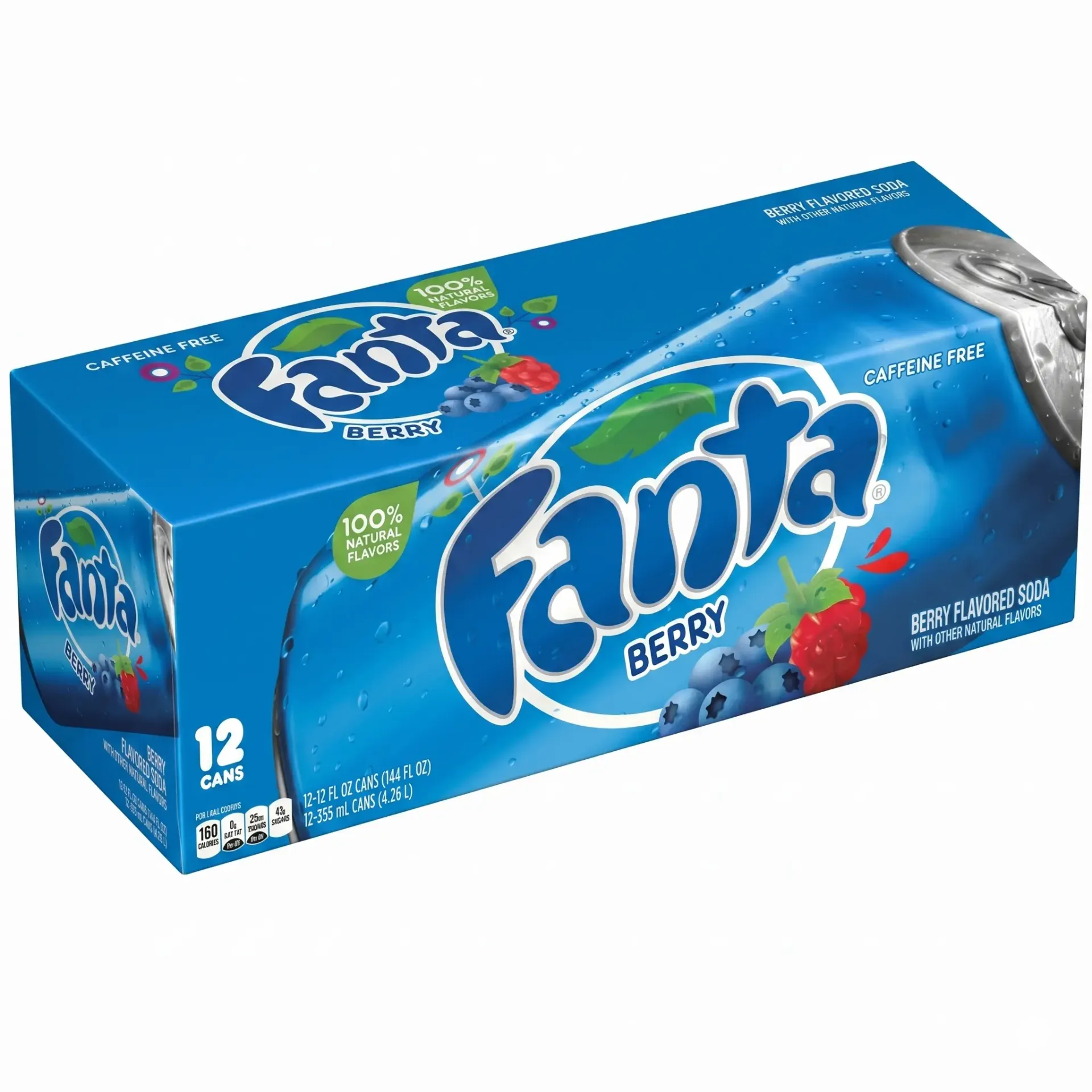 [FAN015] Fanta Berry US Canette 12x355 Ml