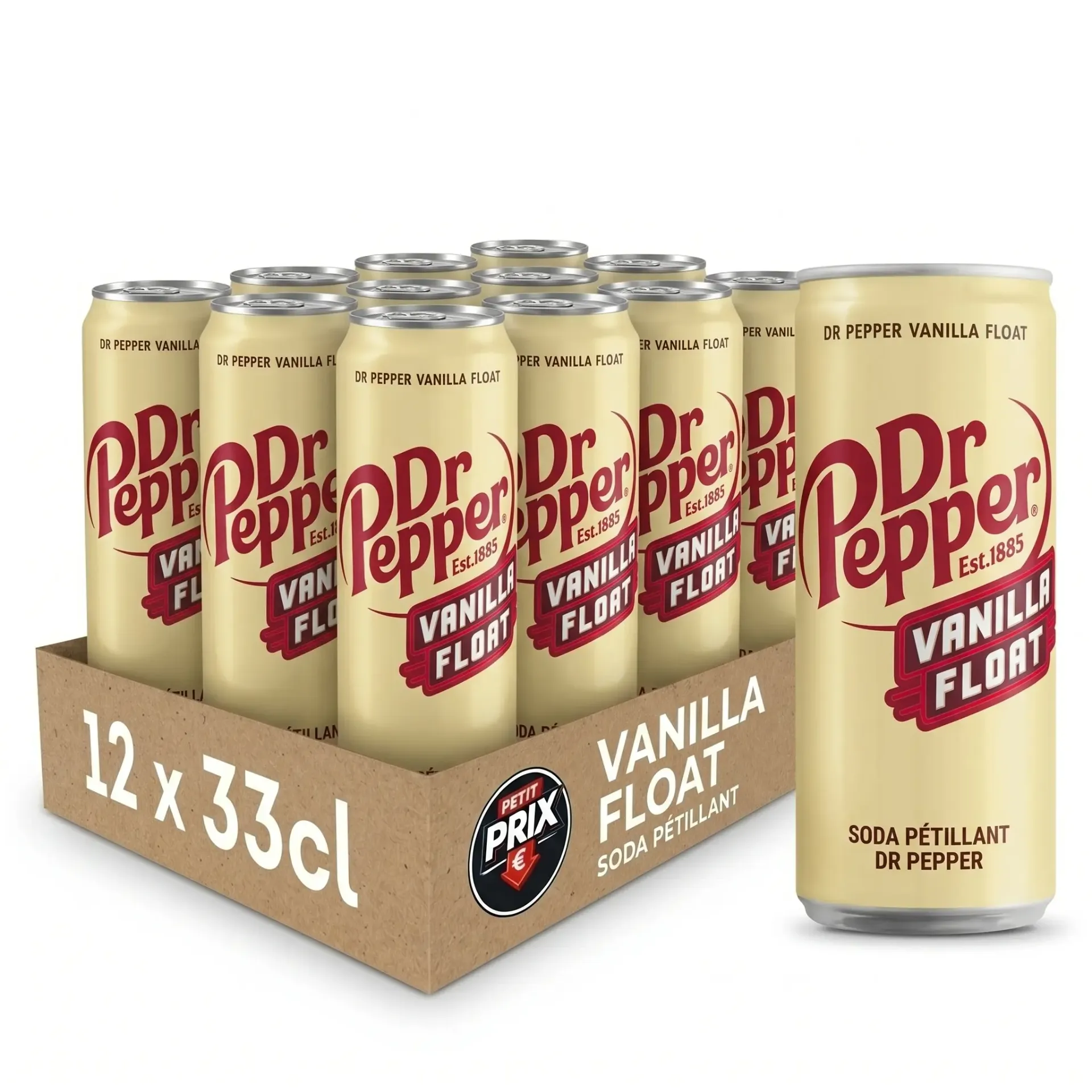 [DRP001] Dr Pepper Vanilla Float Canette 12x33 Cl
