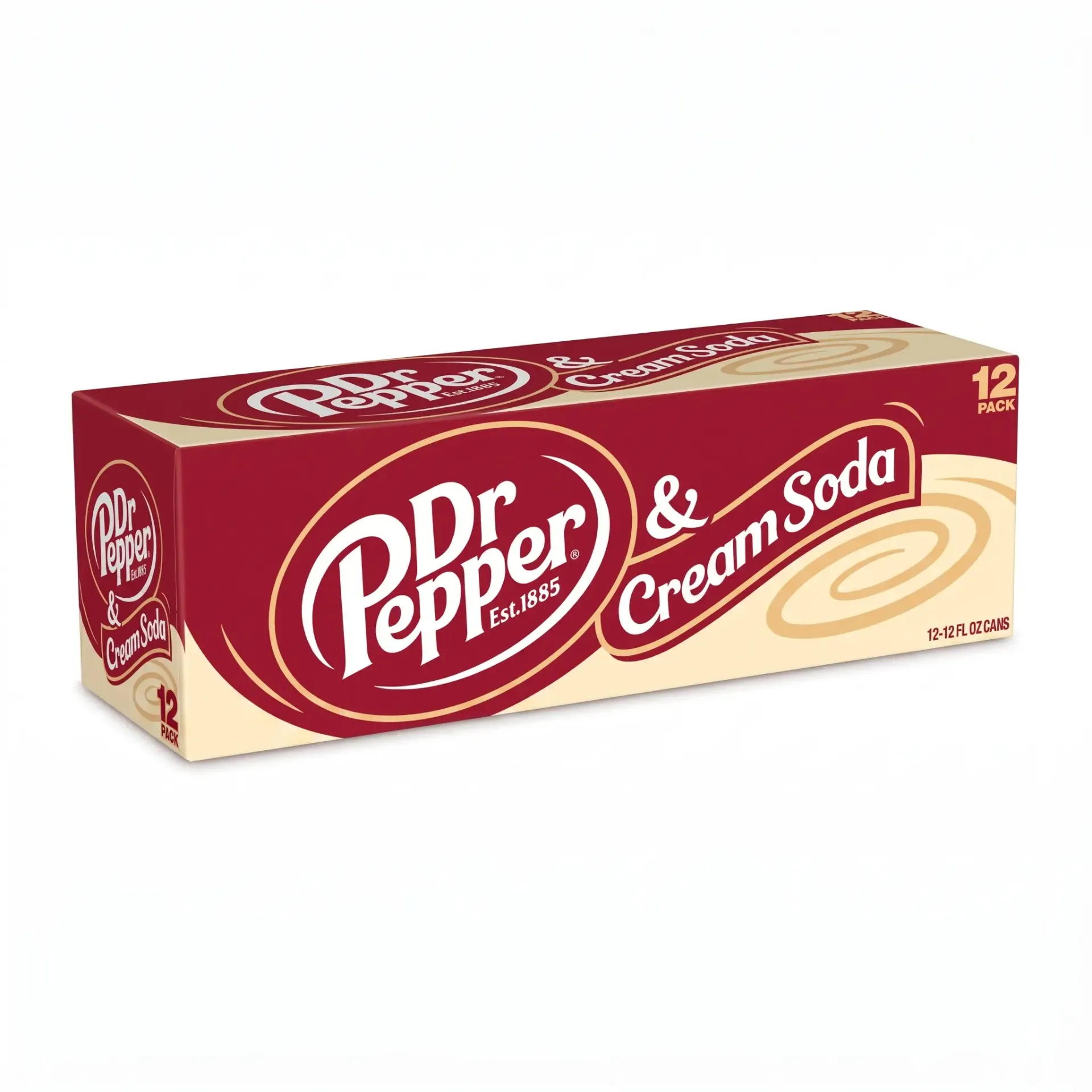 Dr Pepper & Cream Soda Canette 12x355 Ml