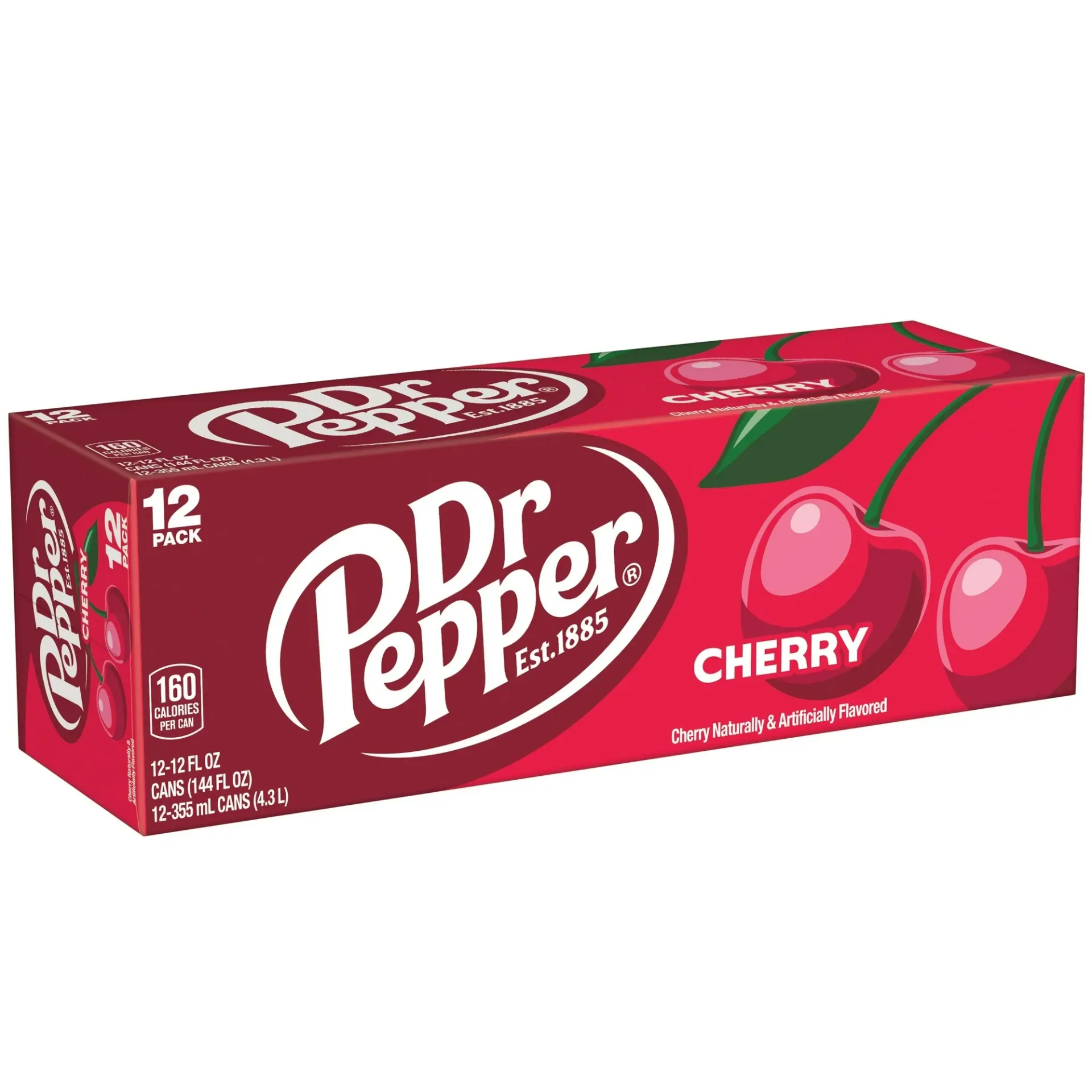 Dr Pepper Cherry US Canette 12x355 Ml