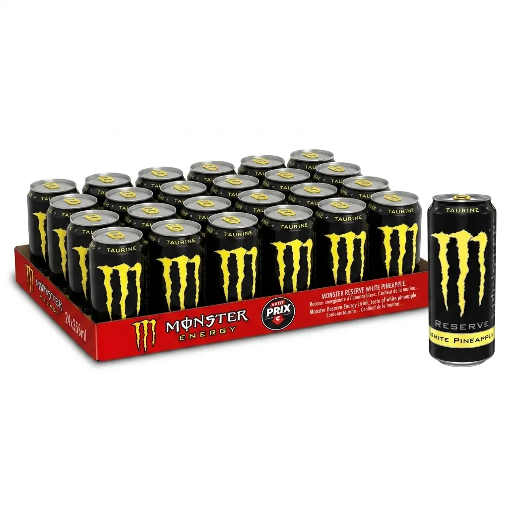 Monster Reserve White Pineapple Canette 24x50 Cl