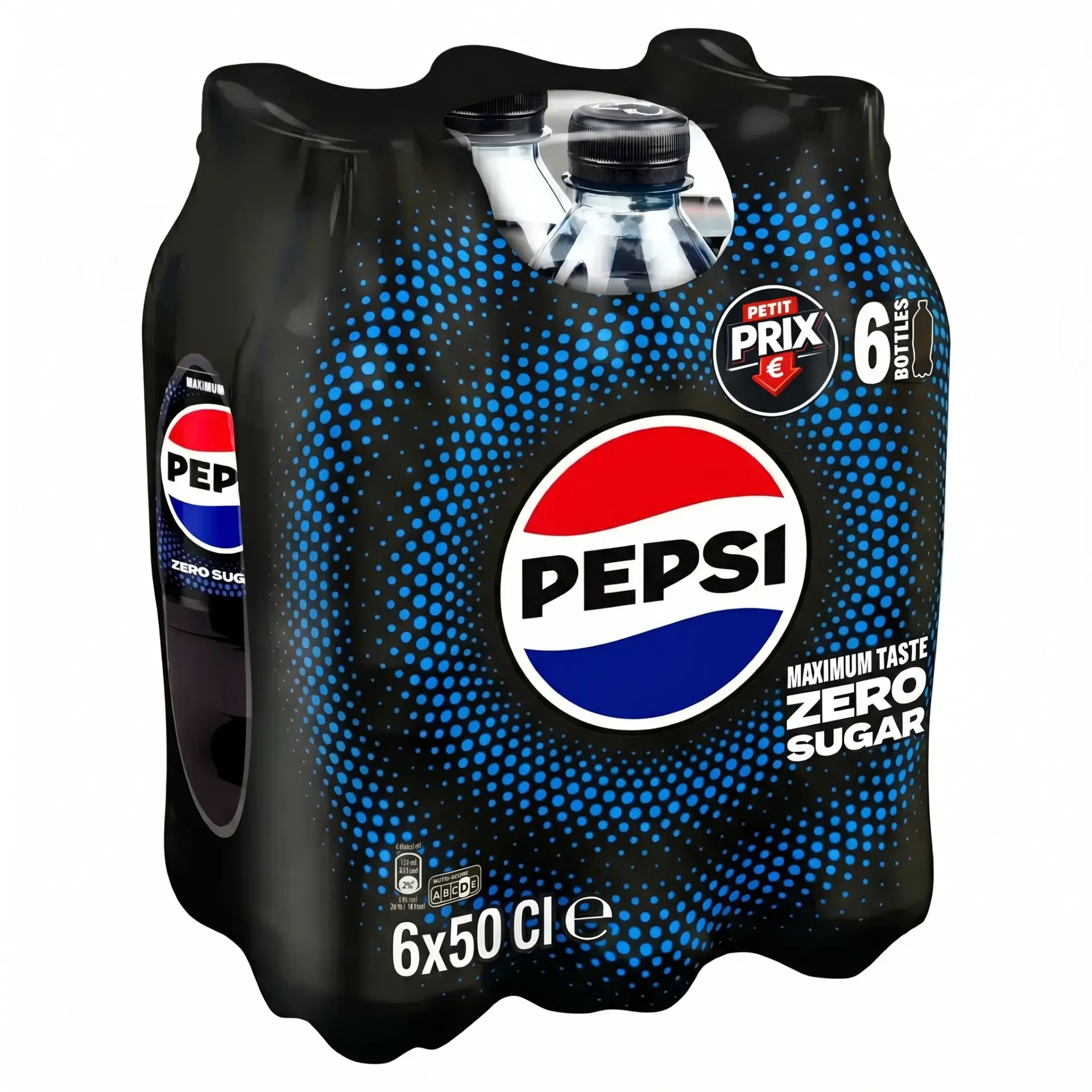 [PEP006] Pepsi Zero Sugar BE Bouteille 6x50 Cl