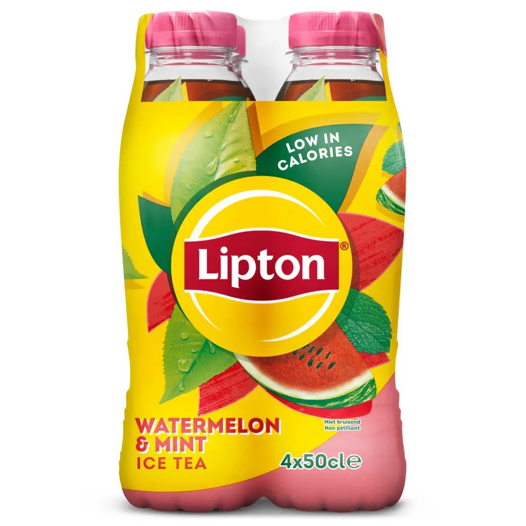 Lipton Iced Tea Pastèque Menthe Bouteille 4x50 Cl