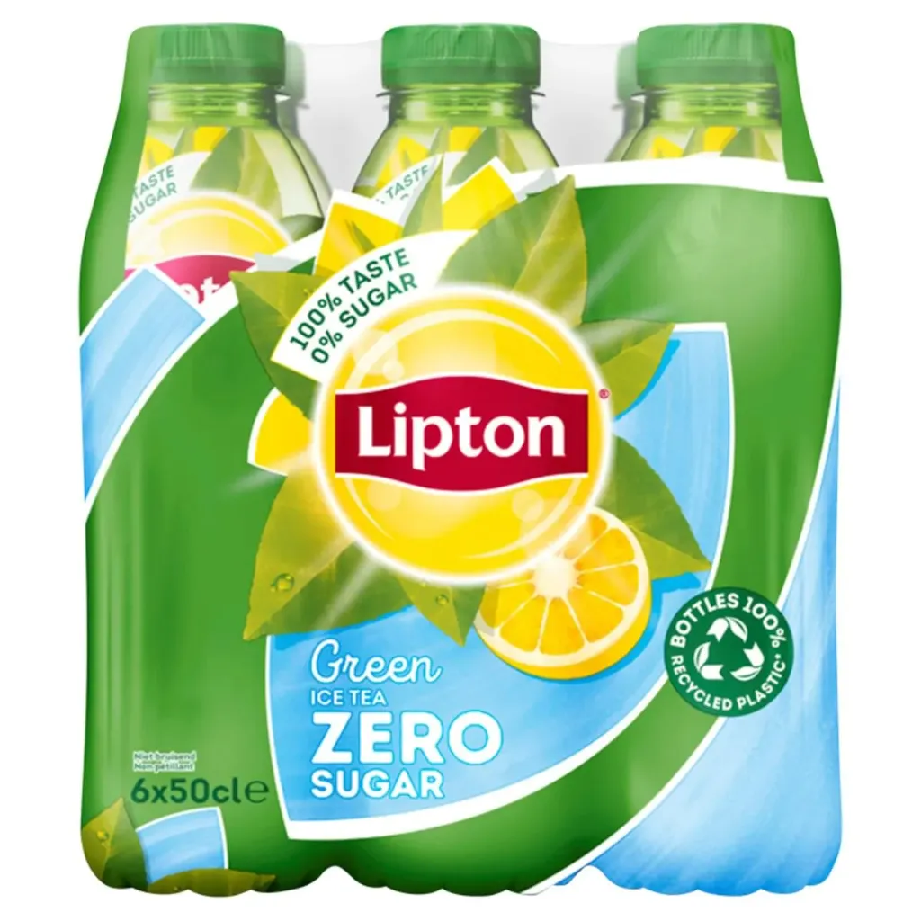 Lipton Iced Tea Green Zéro Bouteille 6x50 Cl