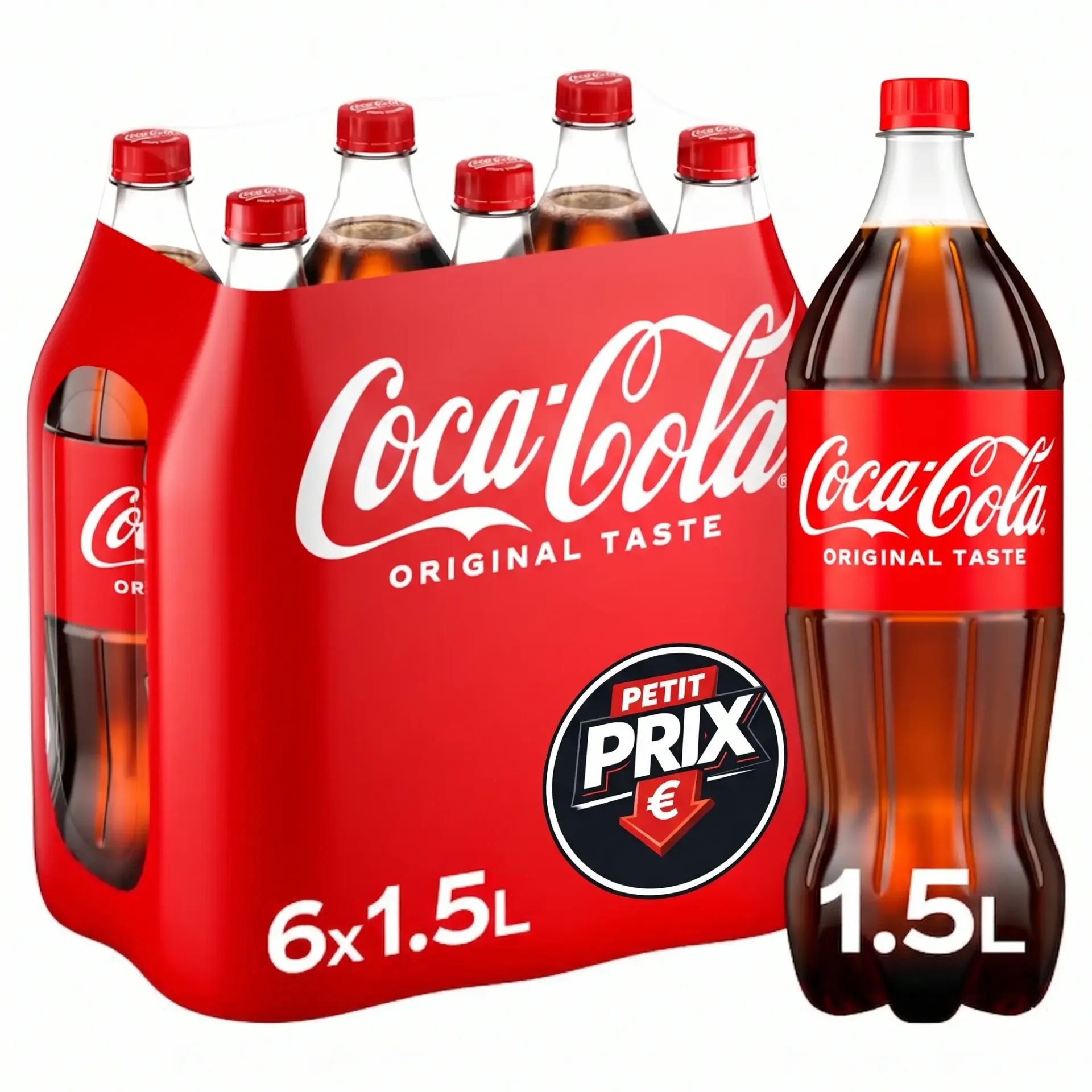 [COC007] Coca-Cola Original BE Bouteille 6x1,5 L