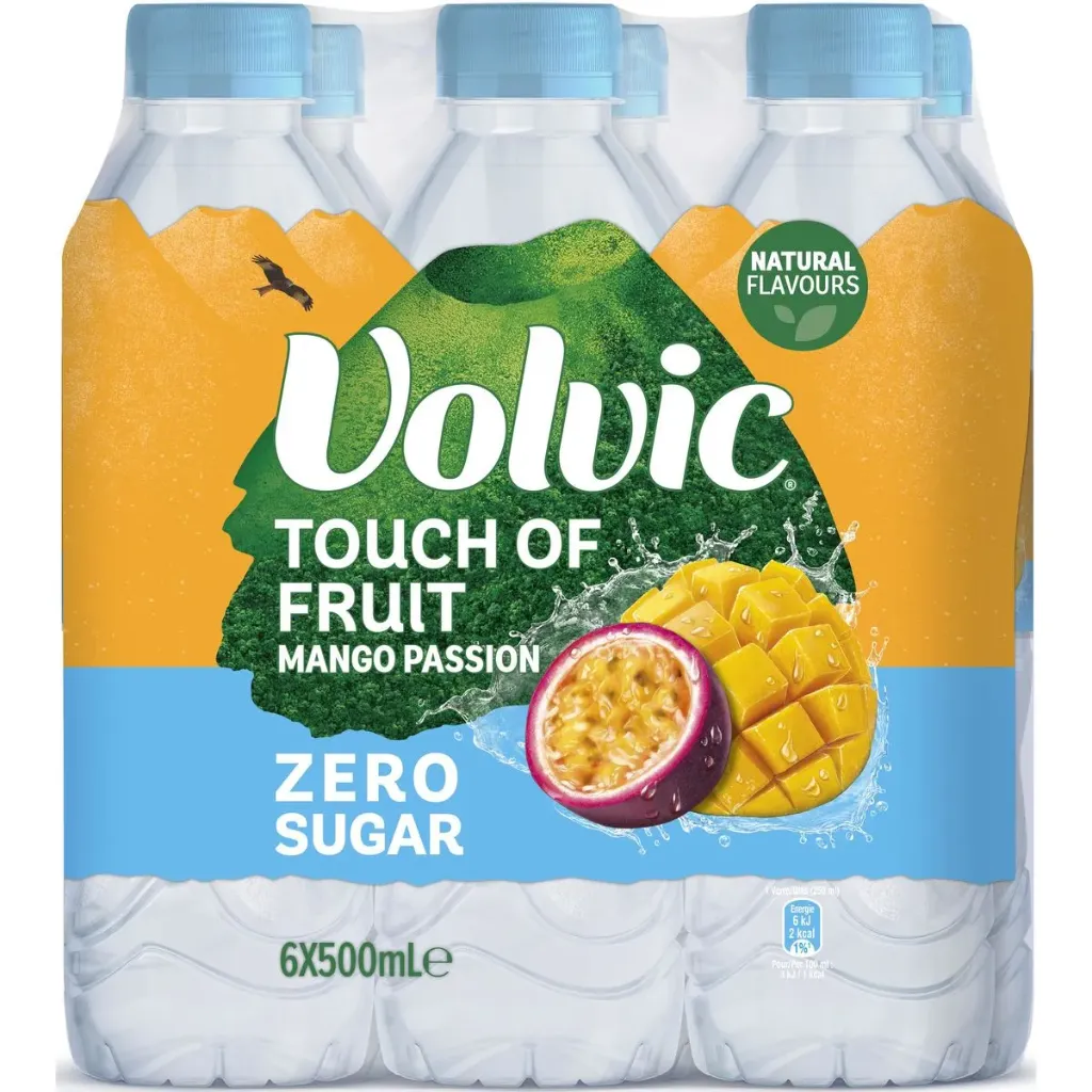 Volvic Touch of Fruit Mangue Passion 6x50 Cl