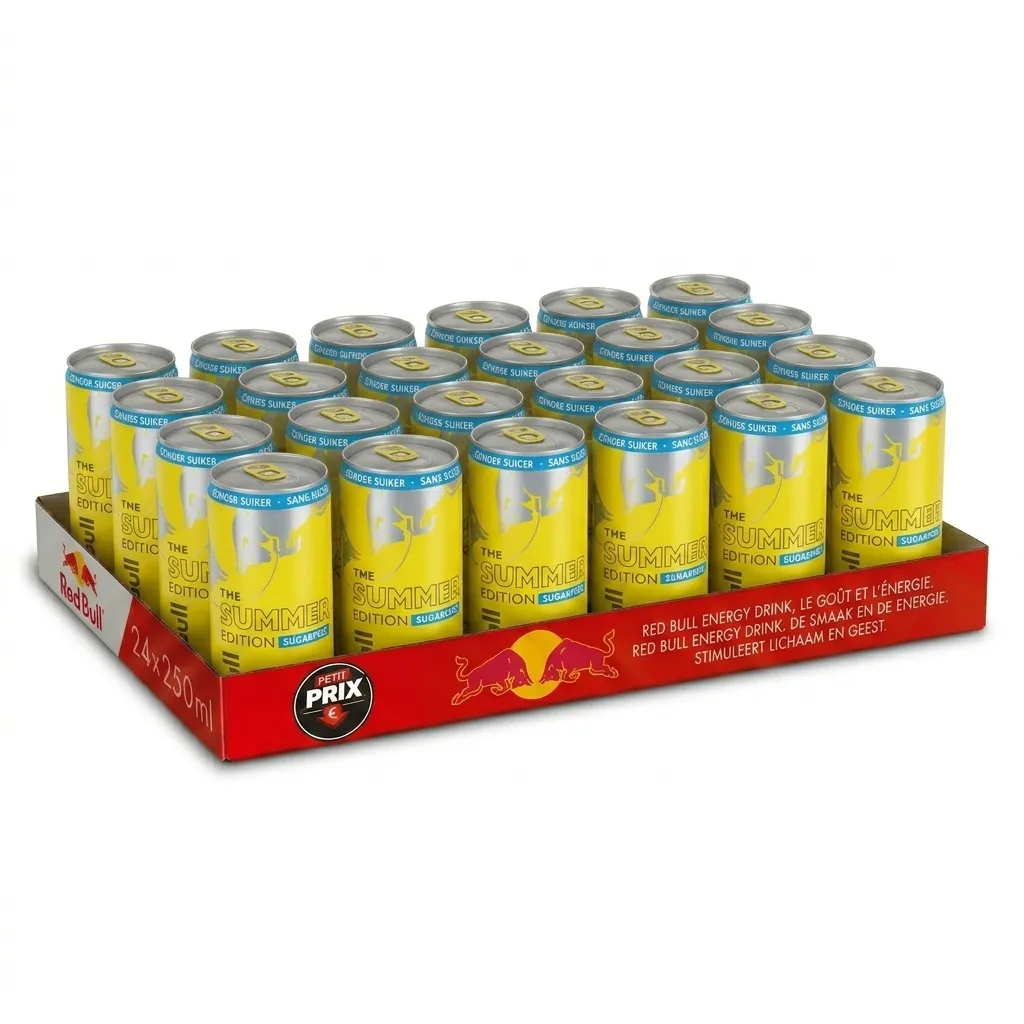 Red Bull Zéro Summer Sudachi Lime Canette 24x25 Cl
