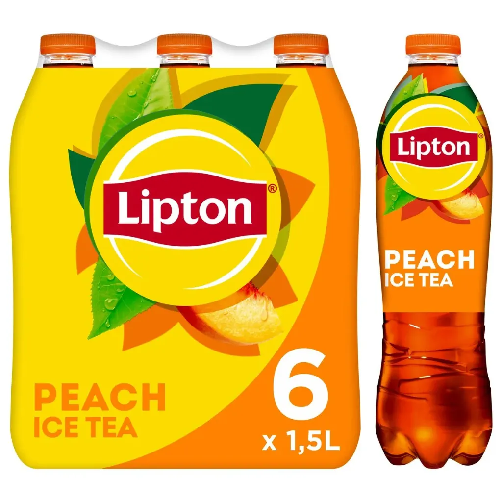 Lipton Iced Tea Pêche Bouteille 6x1,5 L