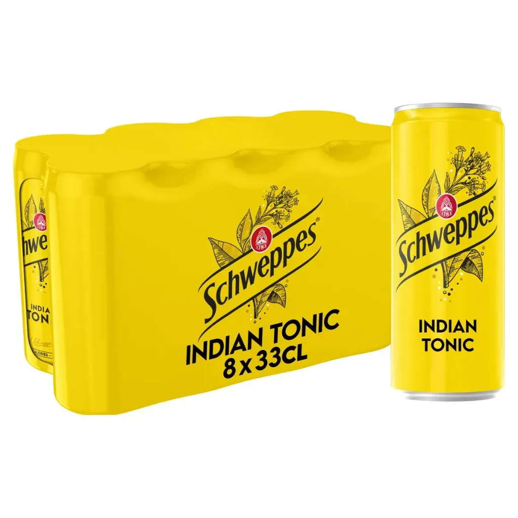 Schweppes Tonic Canette 8x33 Cl