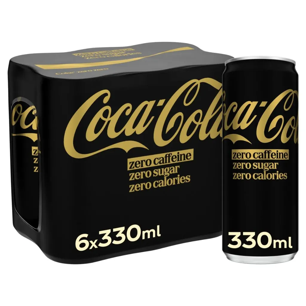 Coca-Cola Zero Sugar & Caféine 6x33 Cl