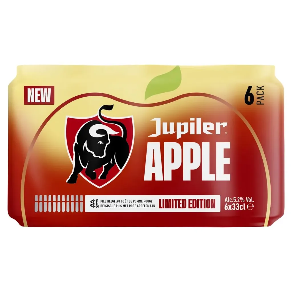 Jupiler Apple 5,2% Canette 6x33 Cl