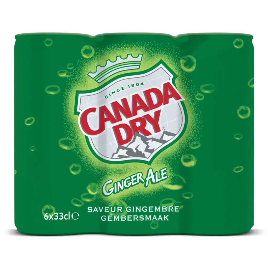 Canada Dry BE Canette 6x33 Cl