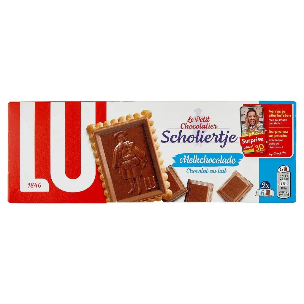 Lu Petit Écolier Chocolat au Lait Biscuits 150 Gr