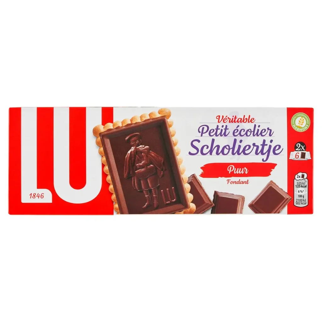 Lu Petit Écolier Chocolat Noir Fondant Biscuits 150 Gr