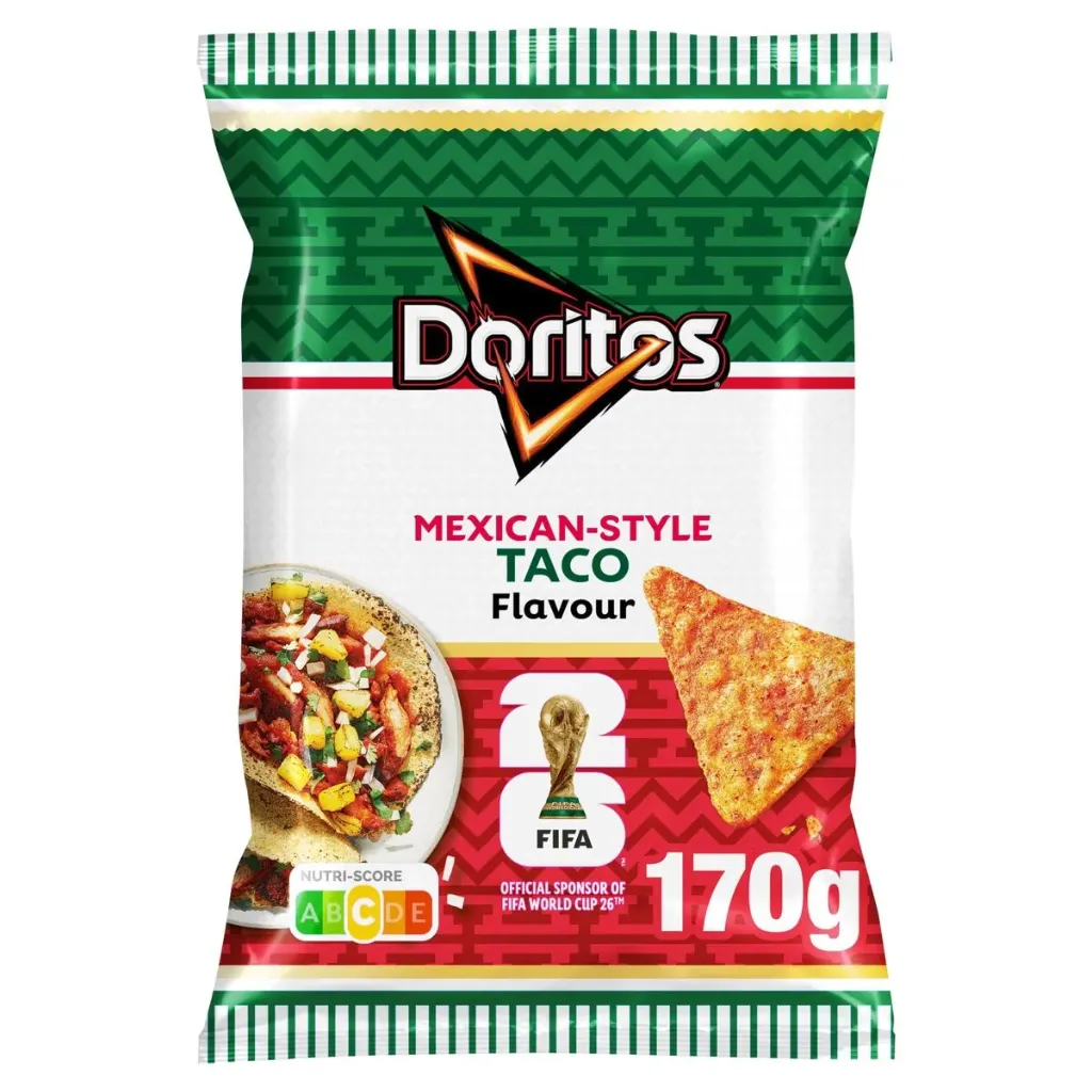 Doritos Mexican Taco Flavour Chips 170 Gr