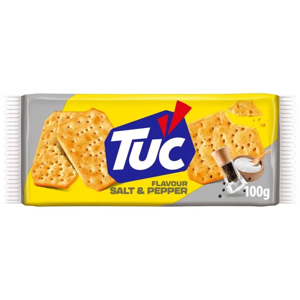Tuc Sel & Poivre Crackers Salé 100 Gr