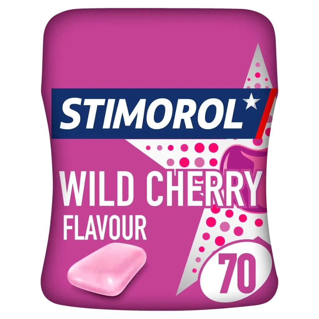 Stimorol Wild Cherry Chewing-gum 70 Pcs 102 Gr