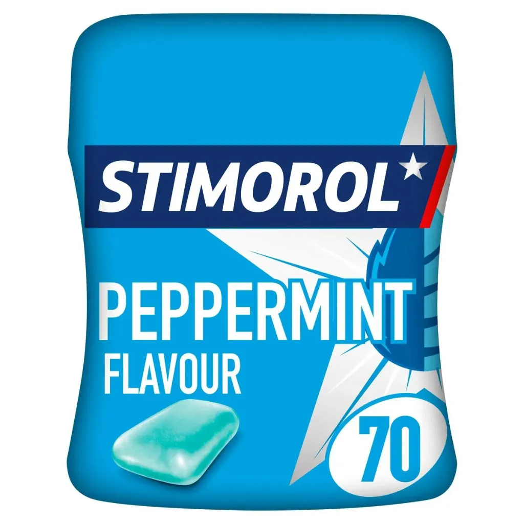 Stimorol Peppermint Chewing-gum 70 Pcs 102 Gr