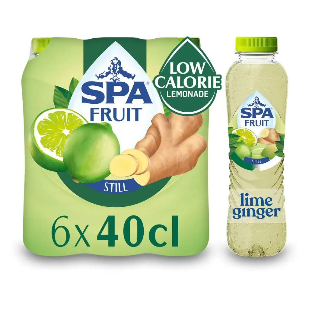 Spa Fruit Lime Gingembre 6x40 Cl