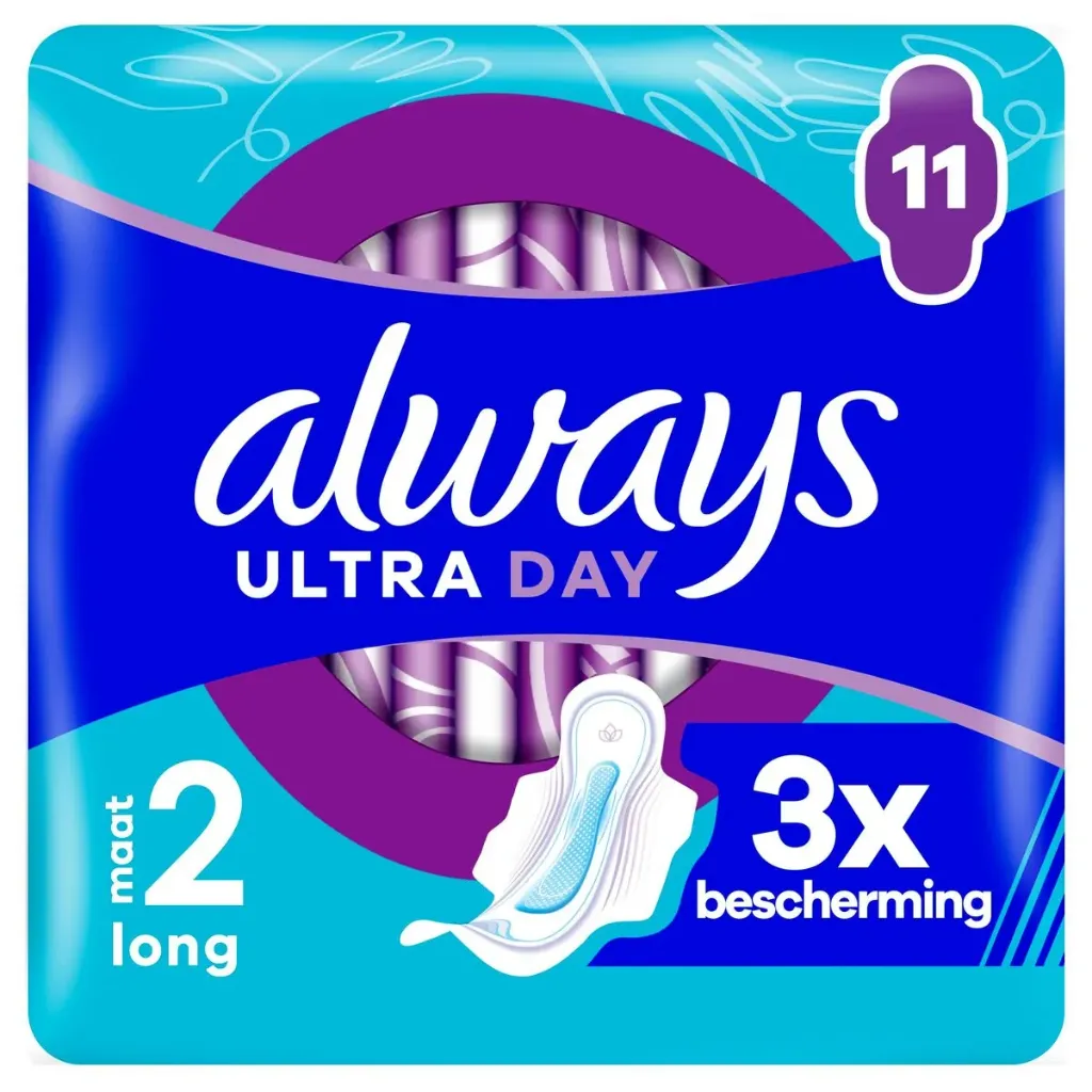 Always Ultra Day Long Serviettes Hygiéniques 11 Pièces