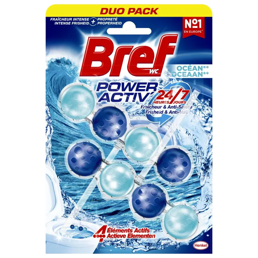 Bref WC Power Activ Océan Bloc 2 Pièces