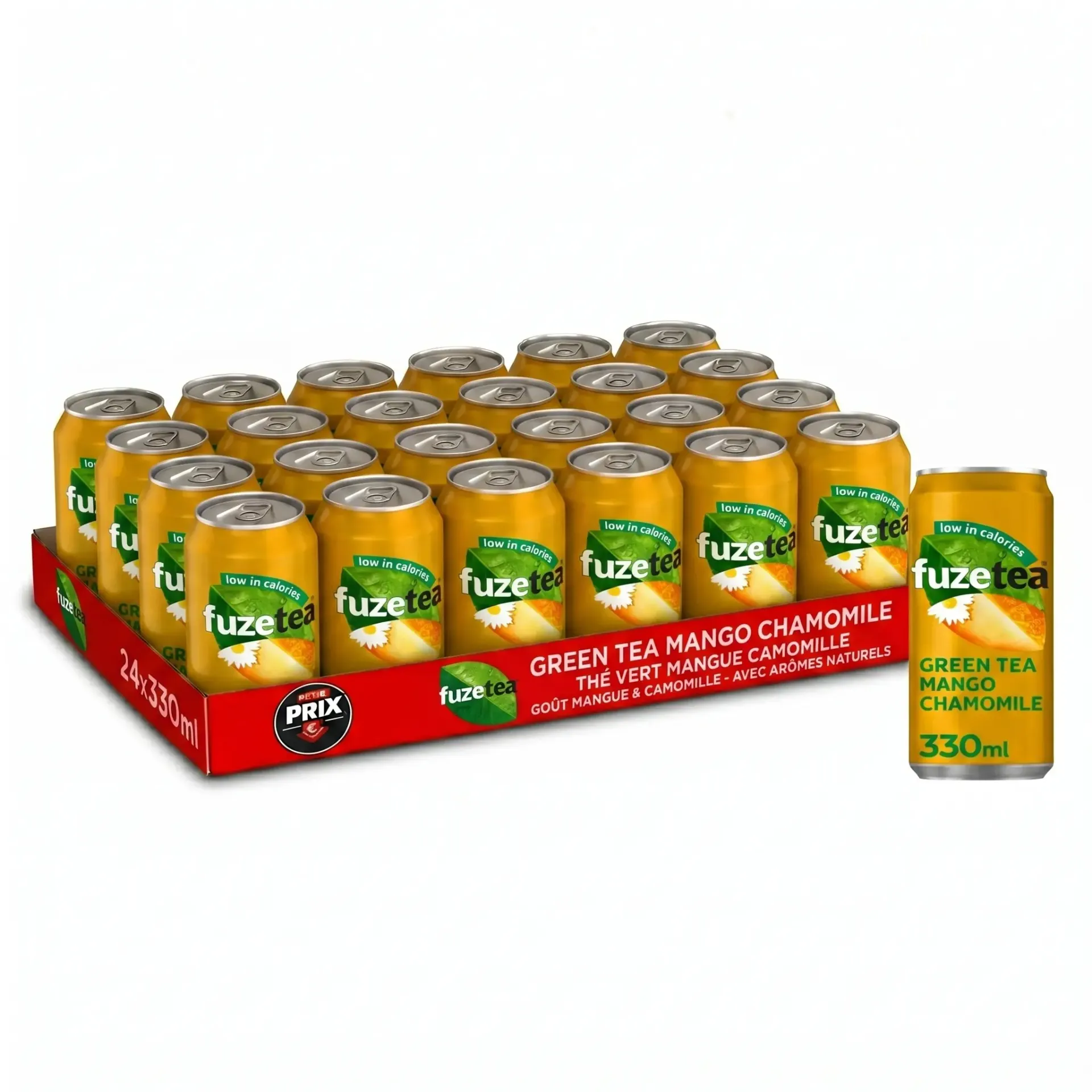 Fuze Tea Green Mangue Camomille Canette 24x33 Cl