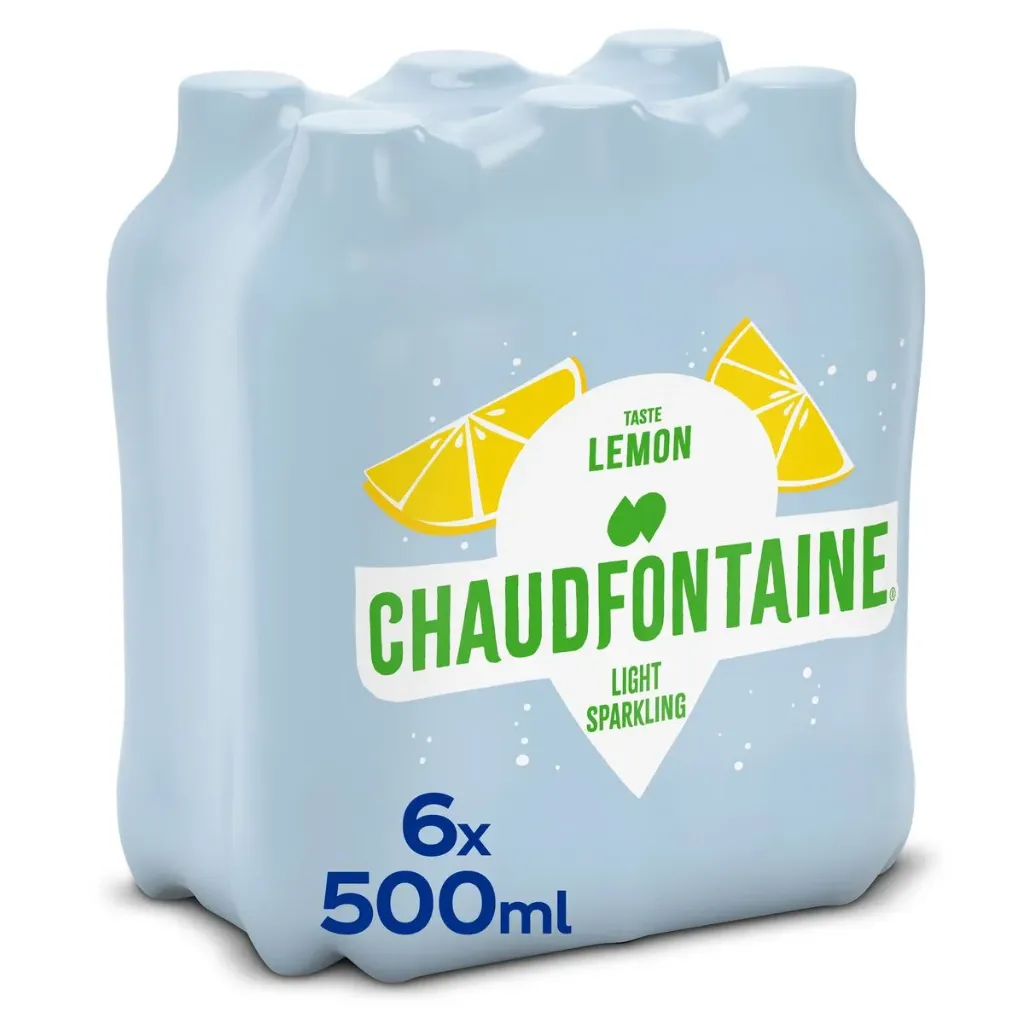 Chaudfontaine Citron Eau Pétillante 6x50 Cl