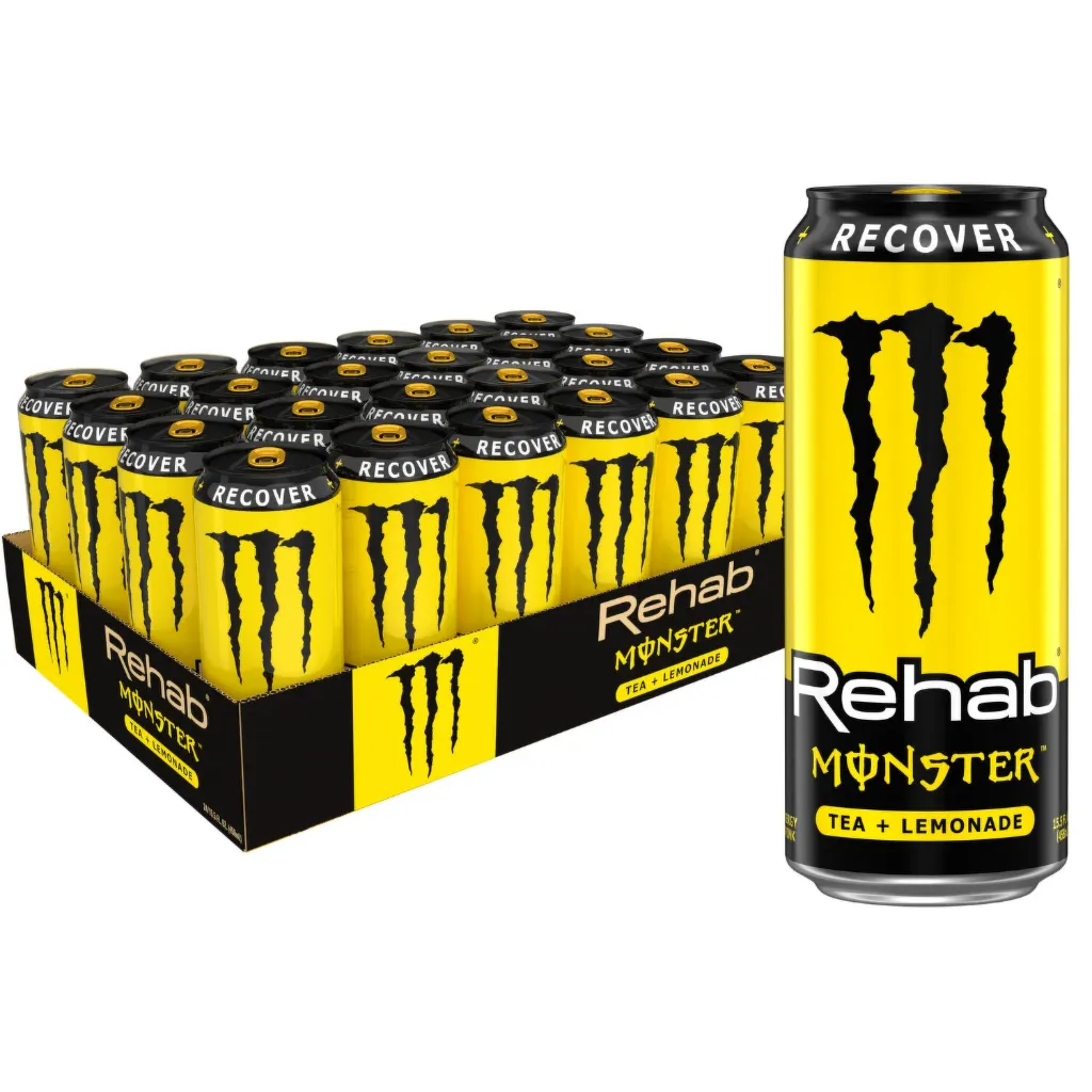 Monster Rehab Tea Lemon Canette 24x50 Cl