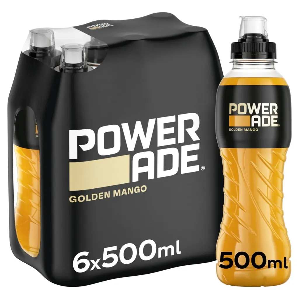 Powerade Golden Mango Bouteille 6x50 Cl