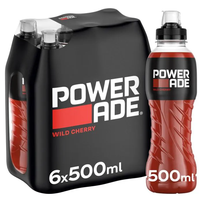 Powerade Wild Cherry Bouteille 6x50 Cl