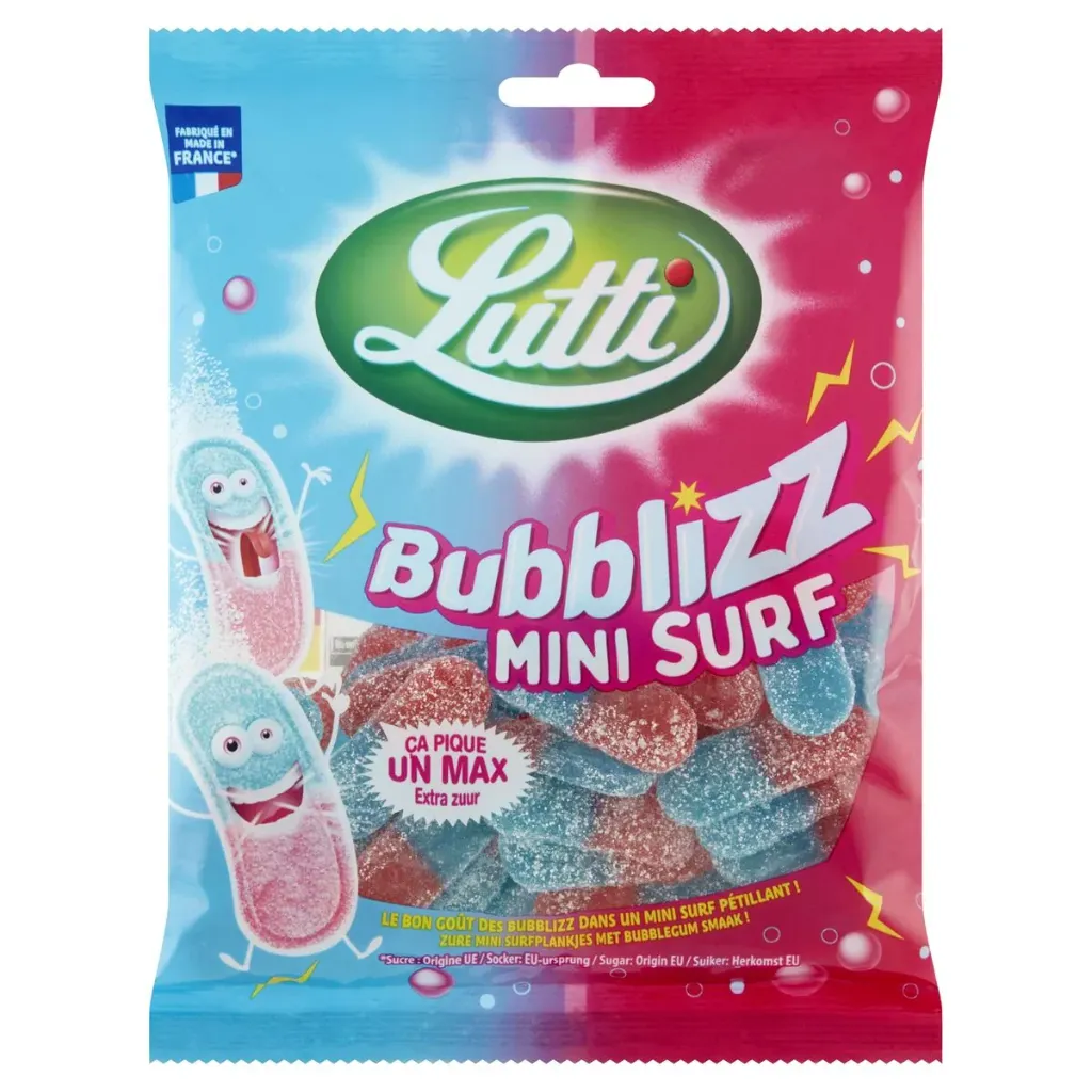 Lutti Bubblizz Mini Surf 180 Gr