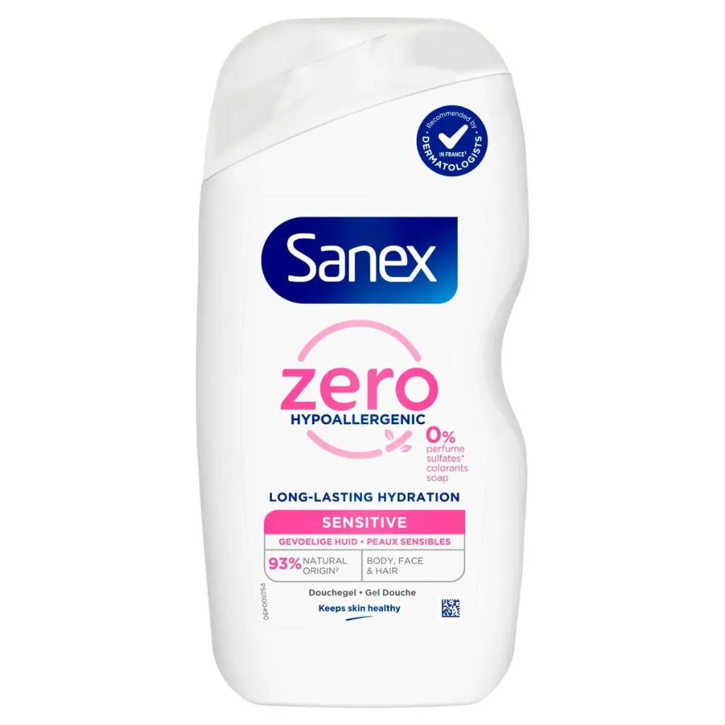 Sanex 0% Sensitive Gel Douche 400 Ml