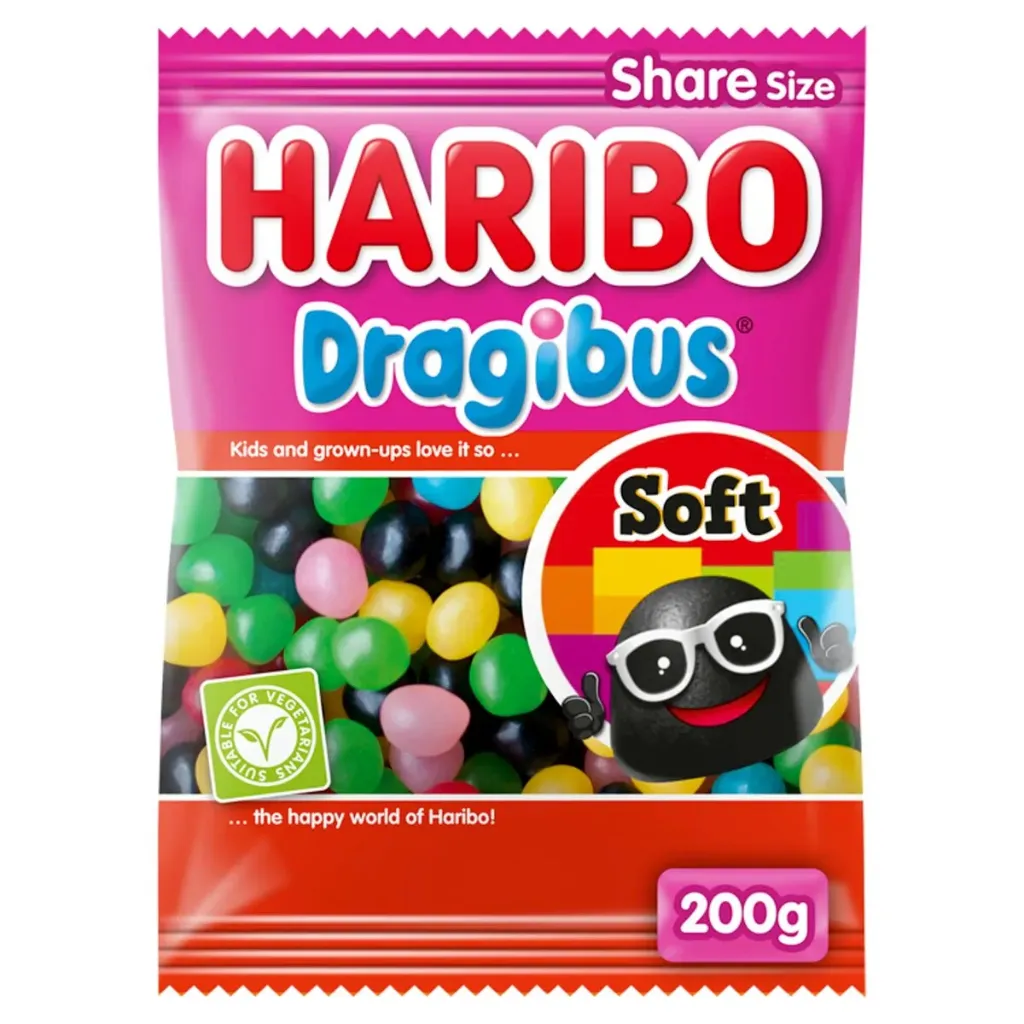 Haribo Dragibus Soft 200 Gr