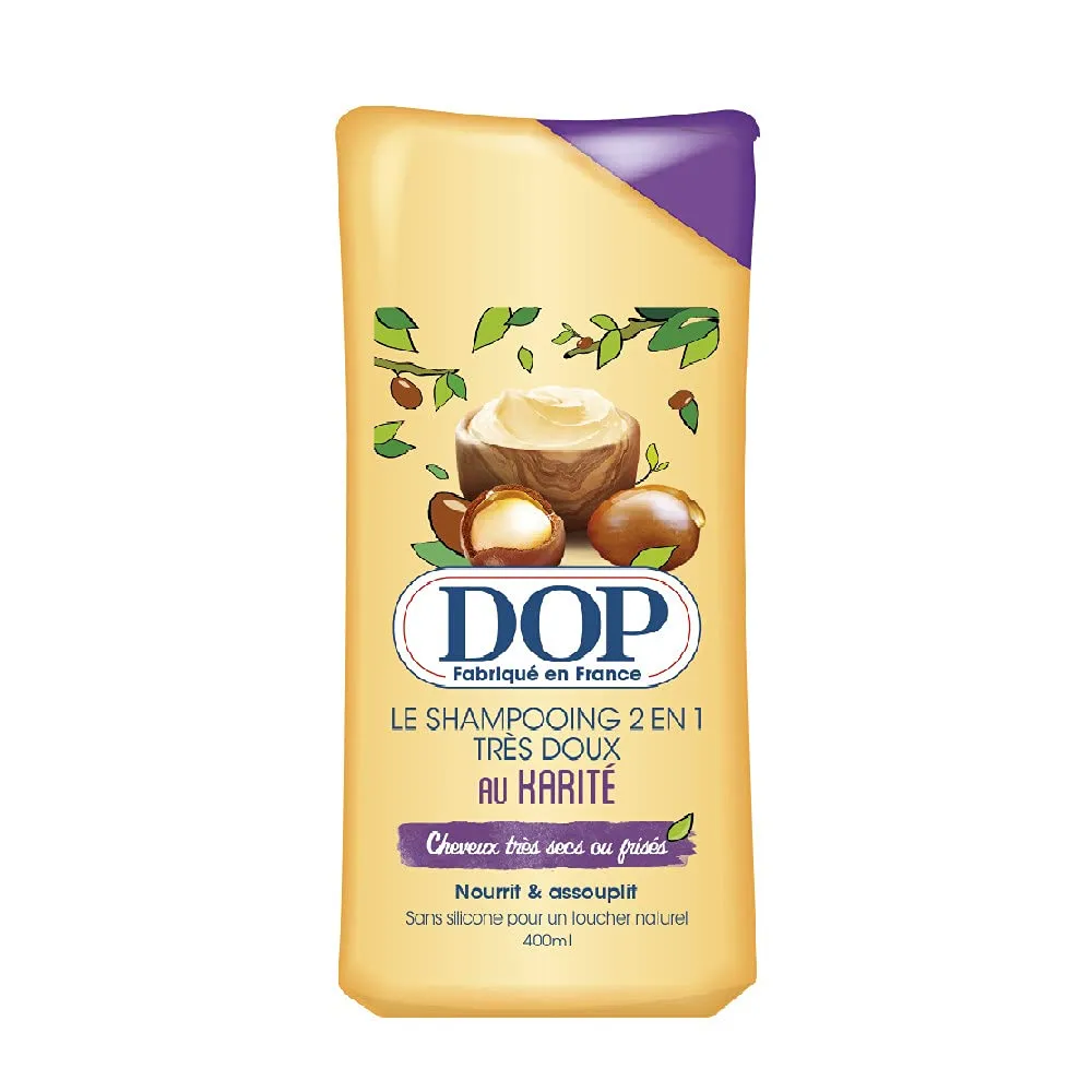 Dop Shampoing 2en1 Très Doux au Karité 400 Ml