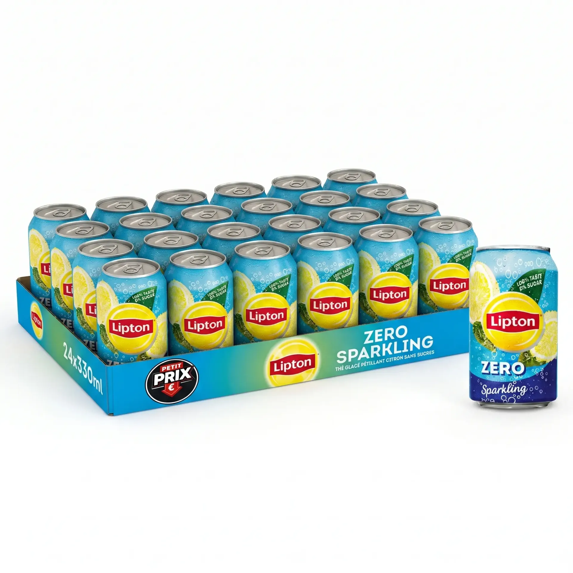 Lipton Iced Tea Original Zero Canette 24x33 Cl