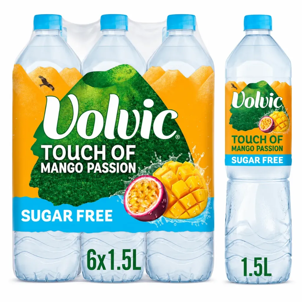 Volvic Touch of Fruit Mangue Passion 6x1,5 L