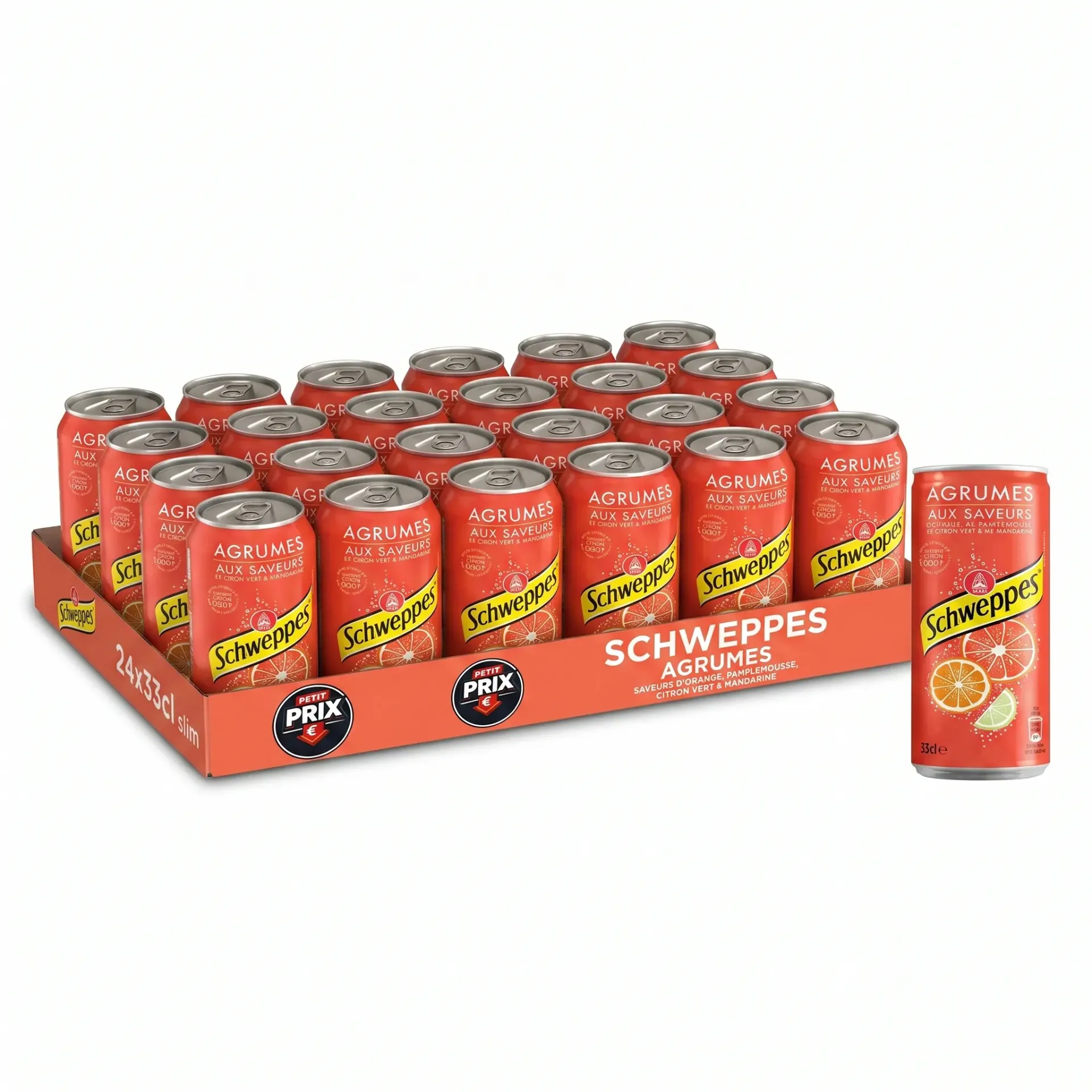 [SCH001] Schweppes Agrumes Canette 24x33 Cl