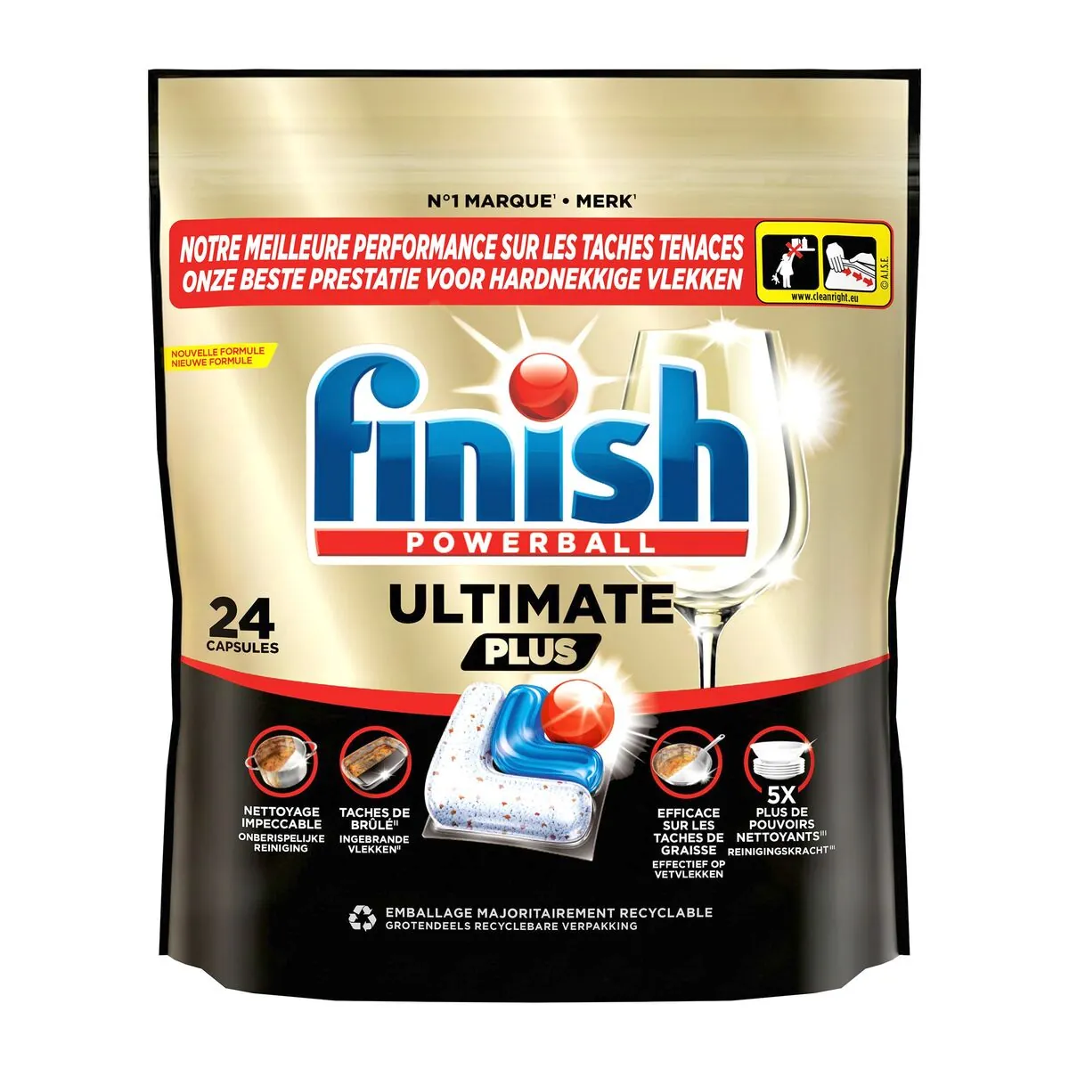 Finish Powerball Ultimate Plus Regular 24 Doses