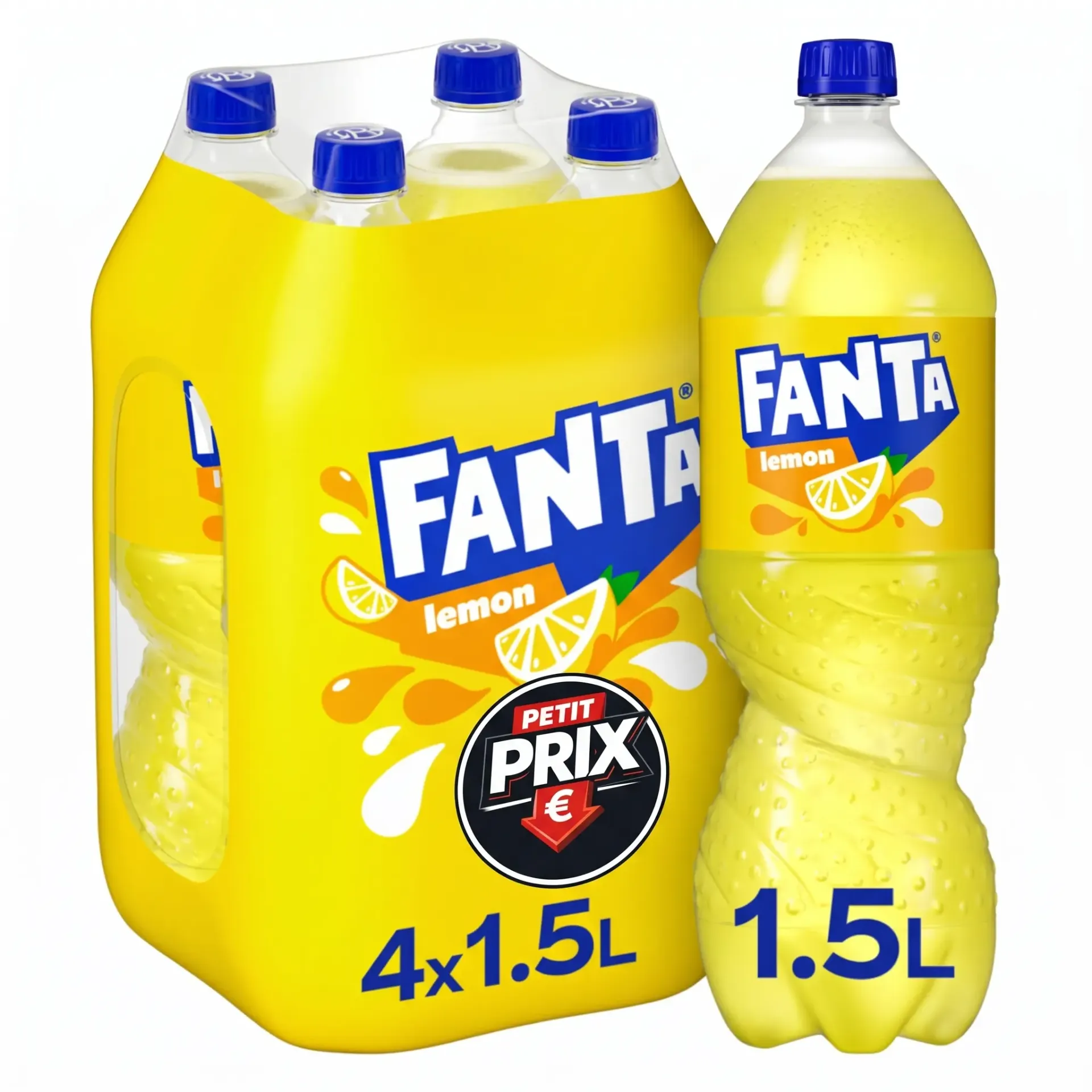 Fanta Lemon BE Bouteille 4x1,5 L