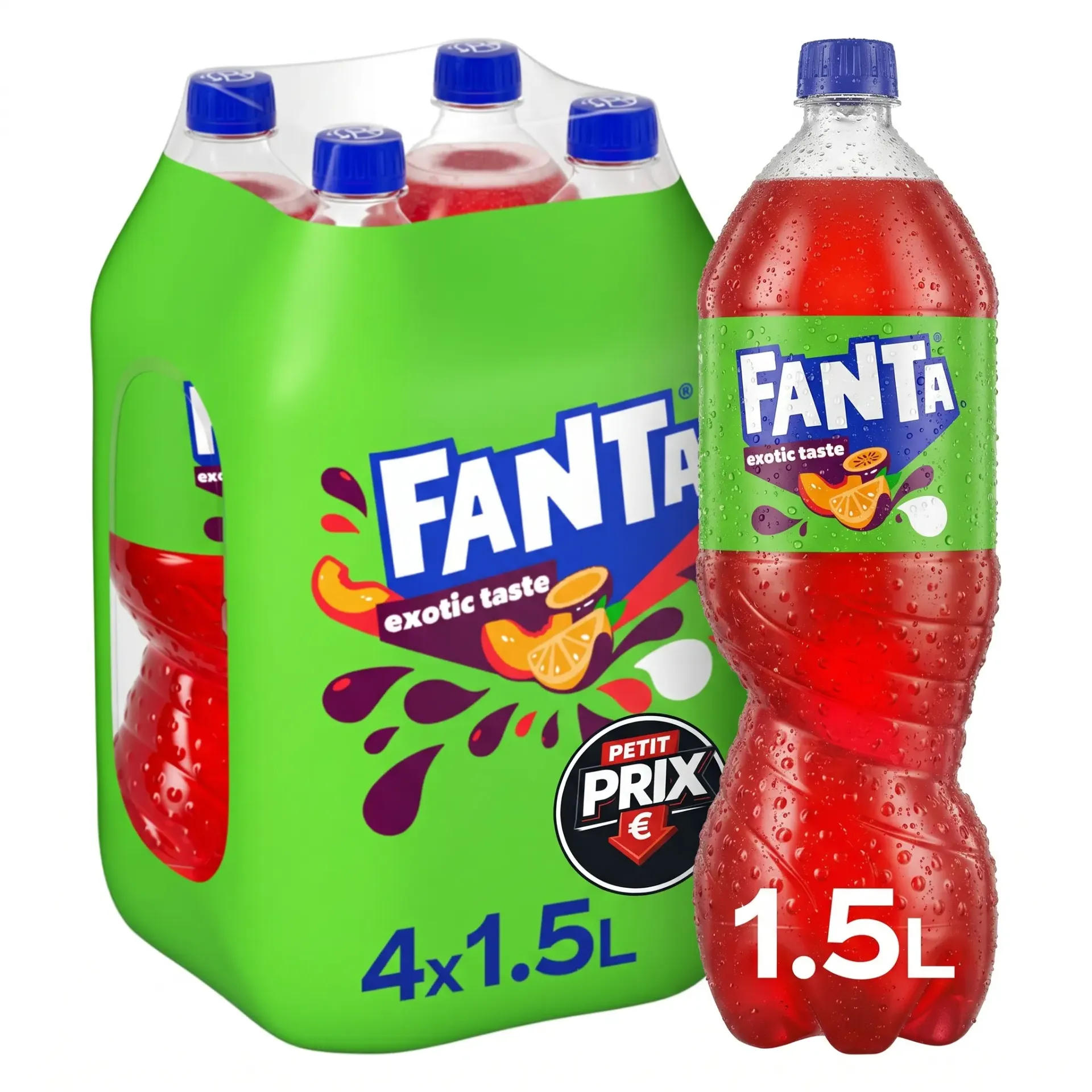 Fanta Exotic BE Bouteille 4x1,5 L