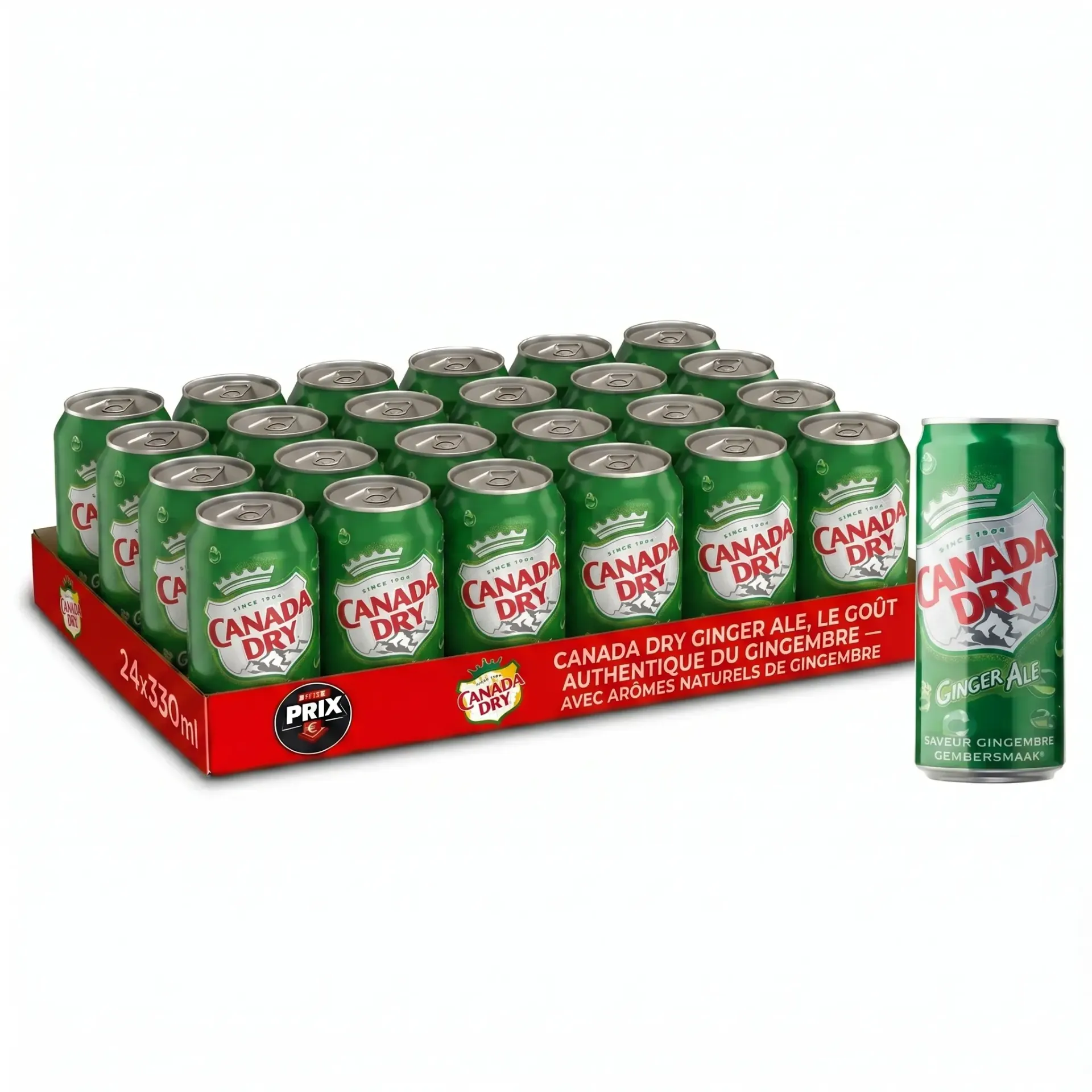 [CAN001] Canada Dry BE Canette 24x33 Cl