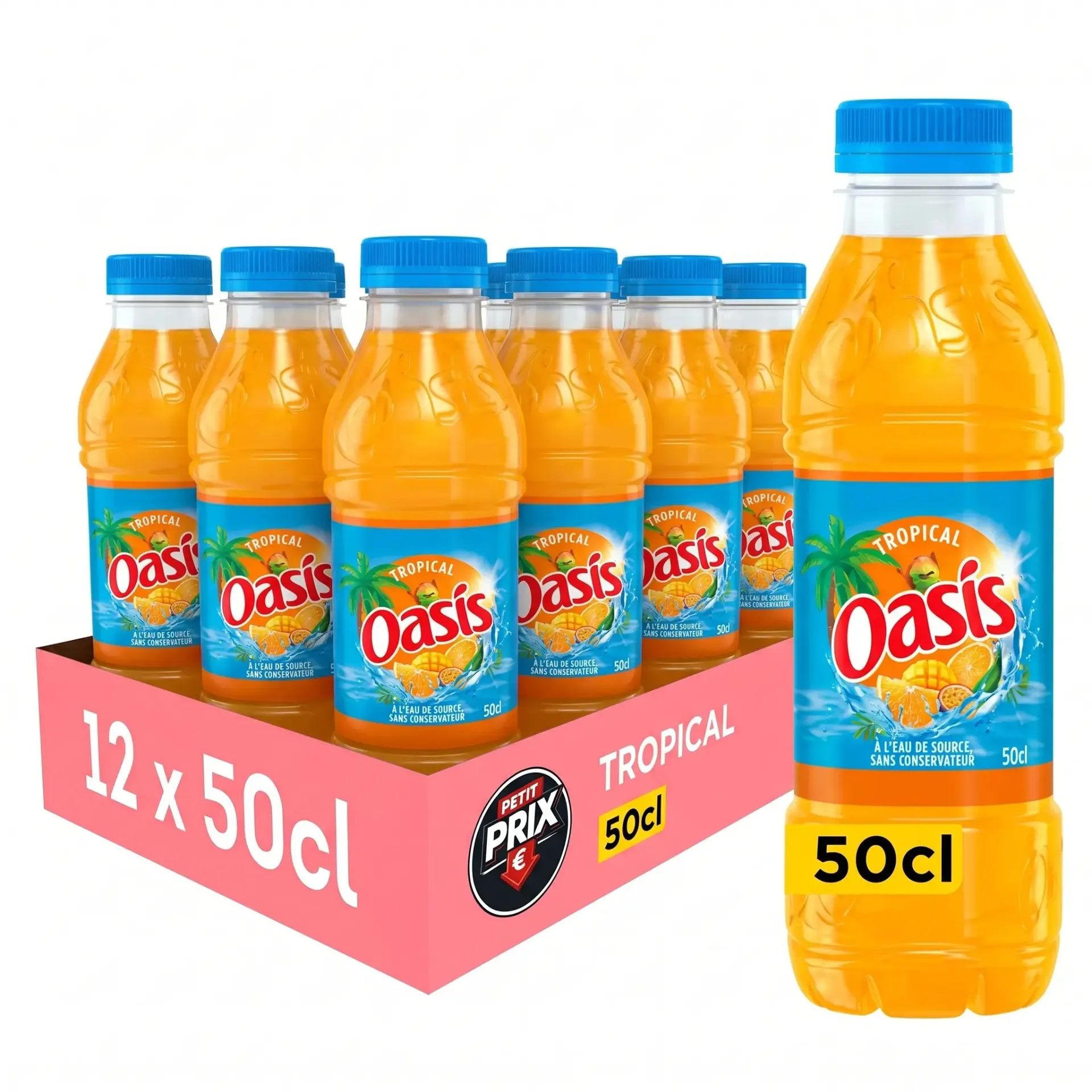 Oasis Tropical Bouteille 12x50 Cl